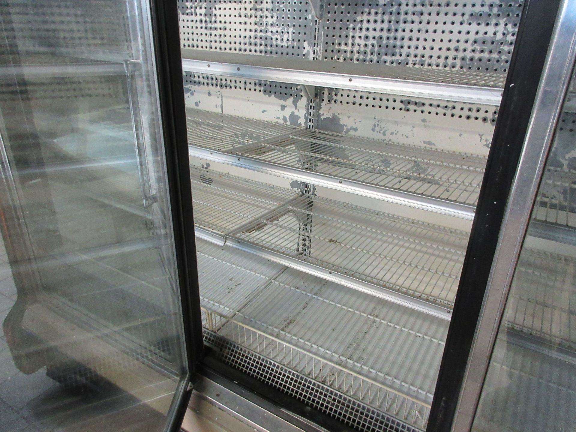 (4) glass door freezer w/t compressor 10 1/2 ft w x 41"d x 83"h - Image 4 of 4