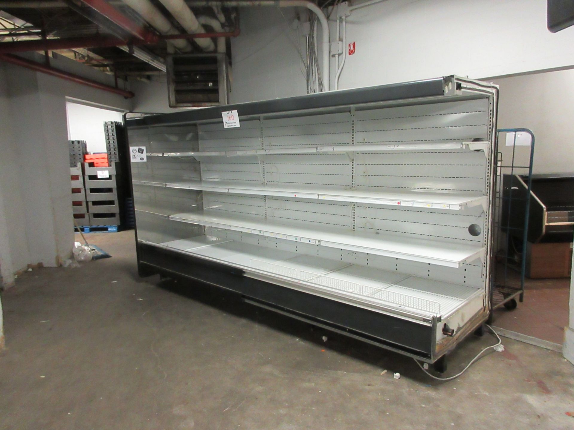 ARNEG open refrigerated unit model: PL05-2 12' without compressor aprox. 12ft w x 79"h x 43"d - Image 3 of 3