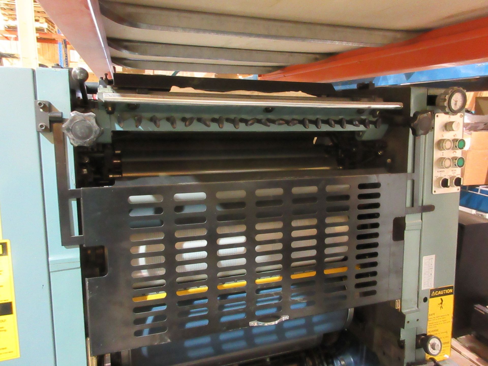SAKURAI single color offset press (mod: OLIVER-58E) c/w numbering 17 1/2" x 22 1/2" - Image 8 of 12