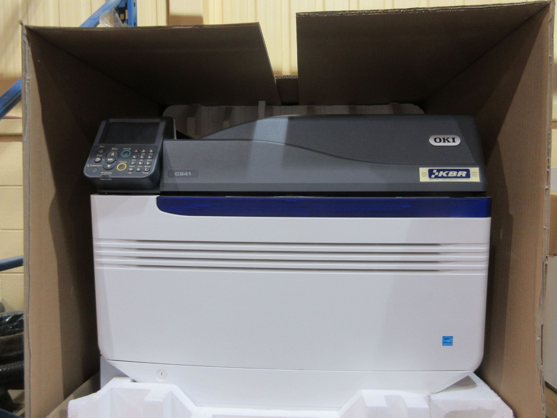 OKI digital color printer (mod: C941) (LIKE NEW)