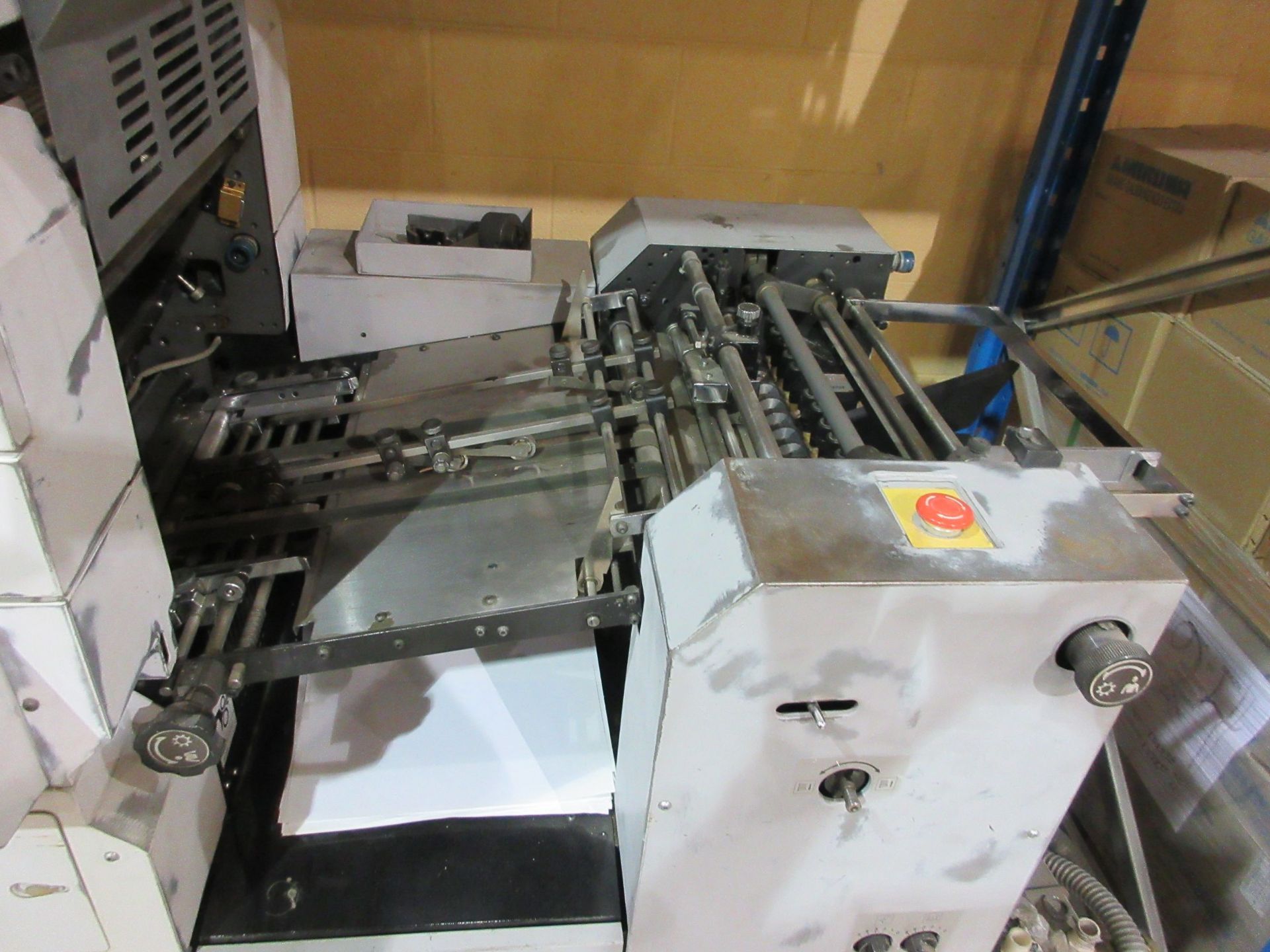 HAMADA TRUE (2) color offset press (mod: H234A) (FOR PARTS ONLY) - Image 5 of 6