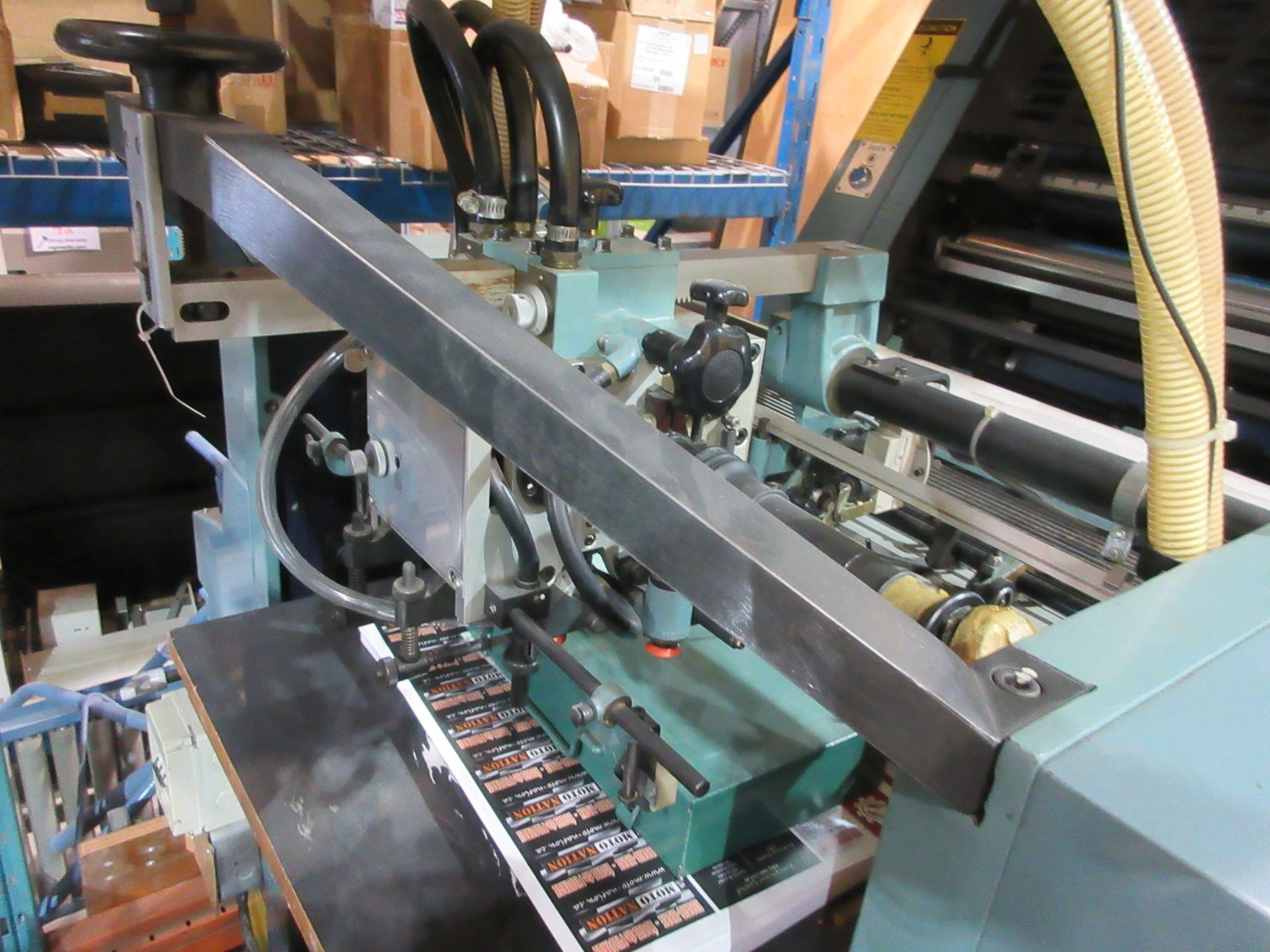 SAKURAI single color offset press (mod: OLIVER-58E) c/w numbering 17 1/2" x 22 1/2" - Image 11 of 12