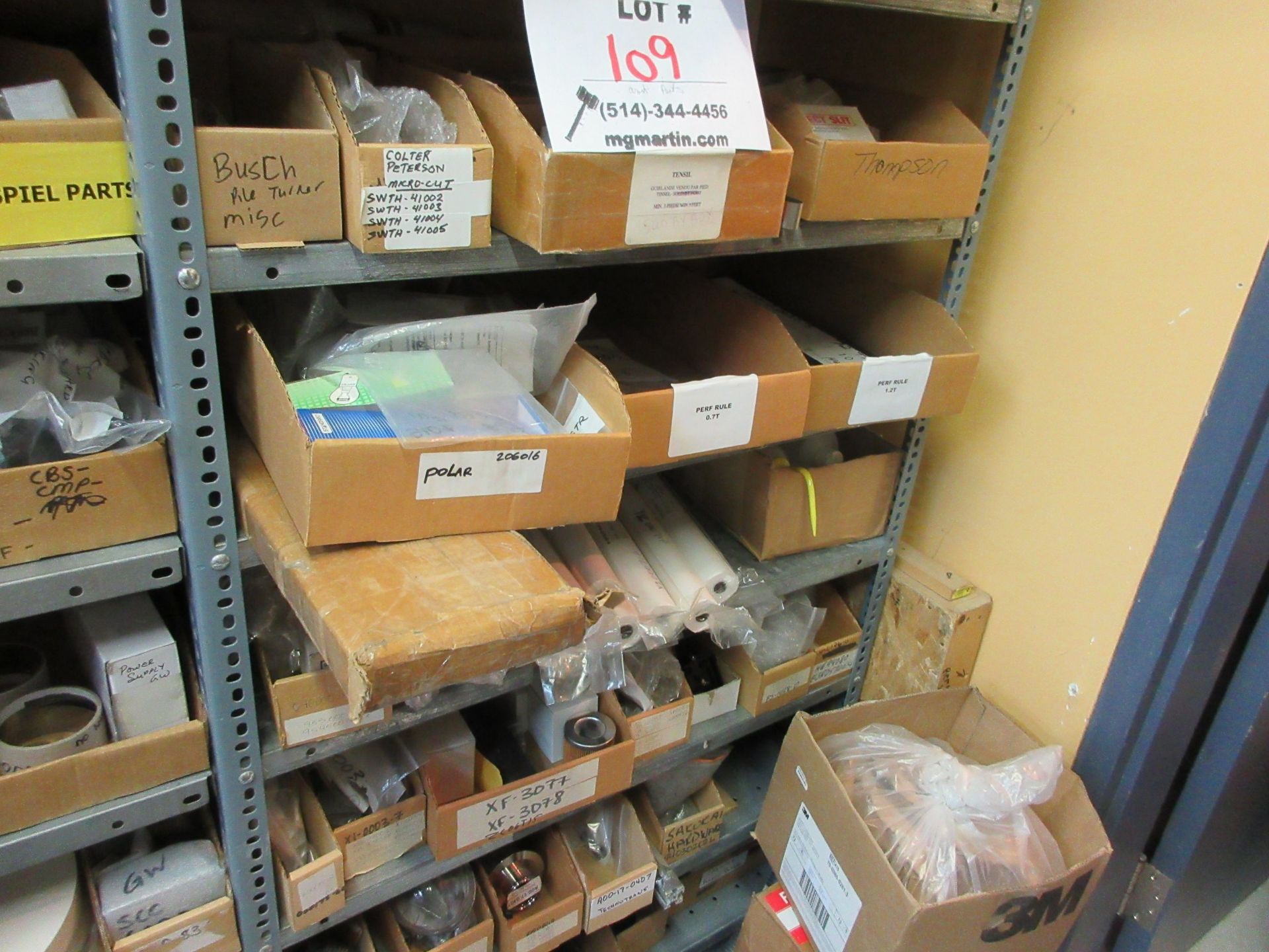 LOT Including boxes of assorted parts for STANDARD HORIZON (approx. Qty 75 boxes) - Image 9 of 11