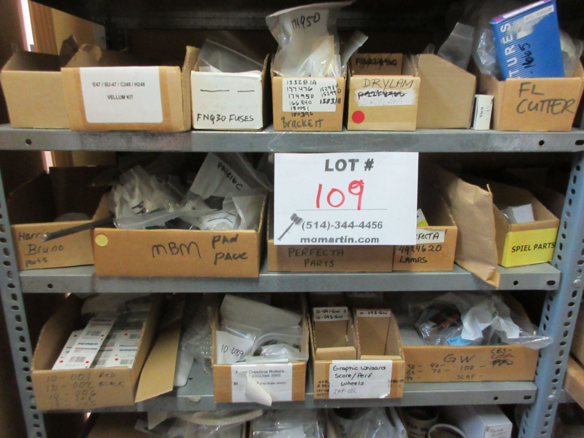 LOT Including boxes of assorted parts for STANDARD HORIZON (approx. Qty 75 boxes) - Image 6 of 11