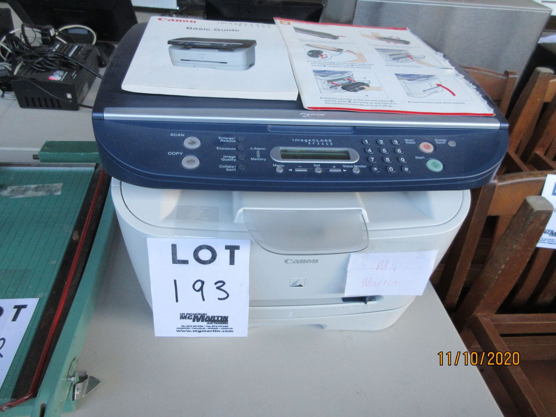 CANON printer (mod: Image class MF3110) LIKE NEW IN BOX