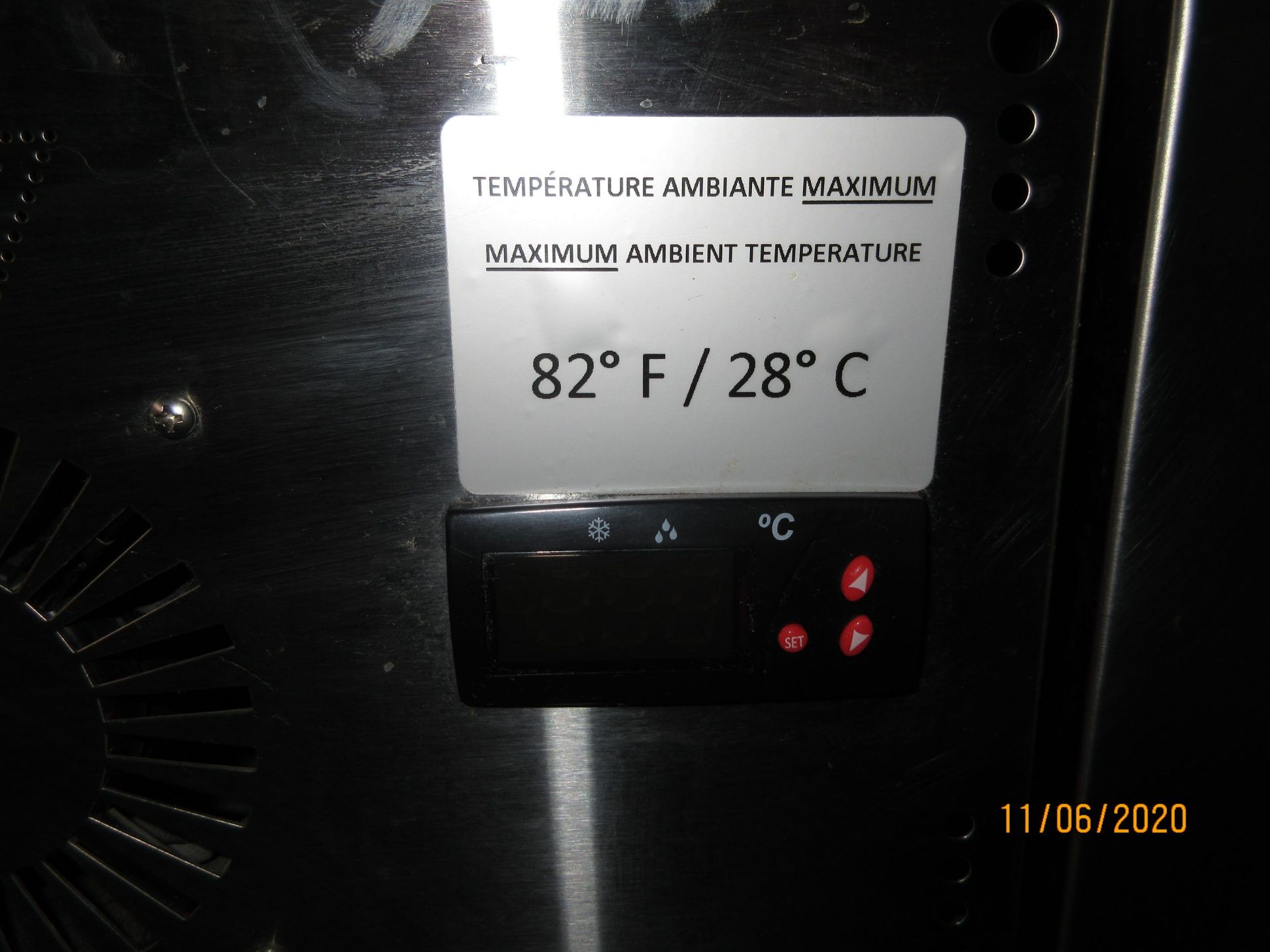 INTERTEK refrigerator unit (mod: RBCI-48-30), 120V,7A w/ built in compressor (7.2 Fla, 32.7 LRA) - Image 2 of 6