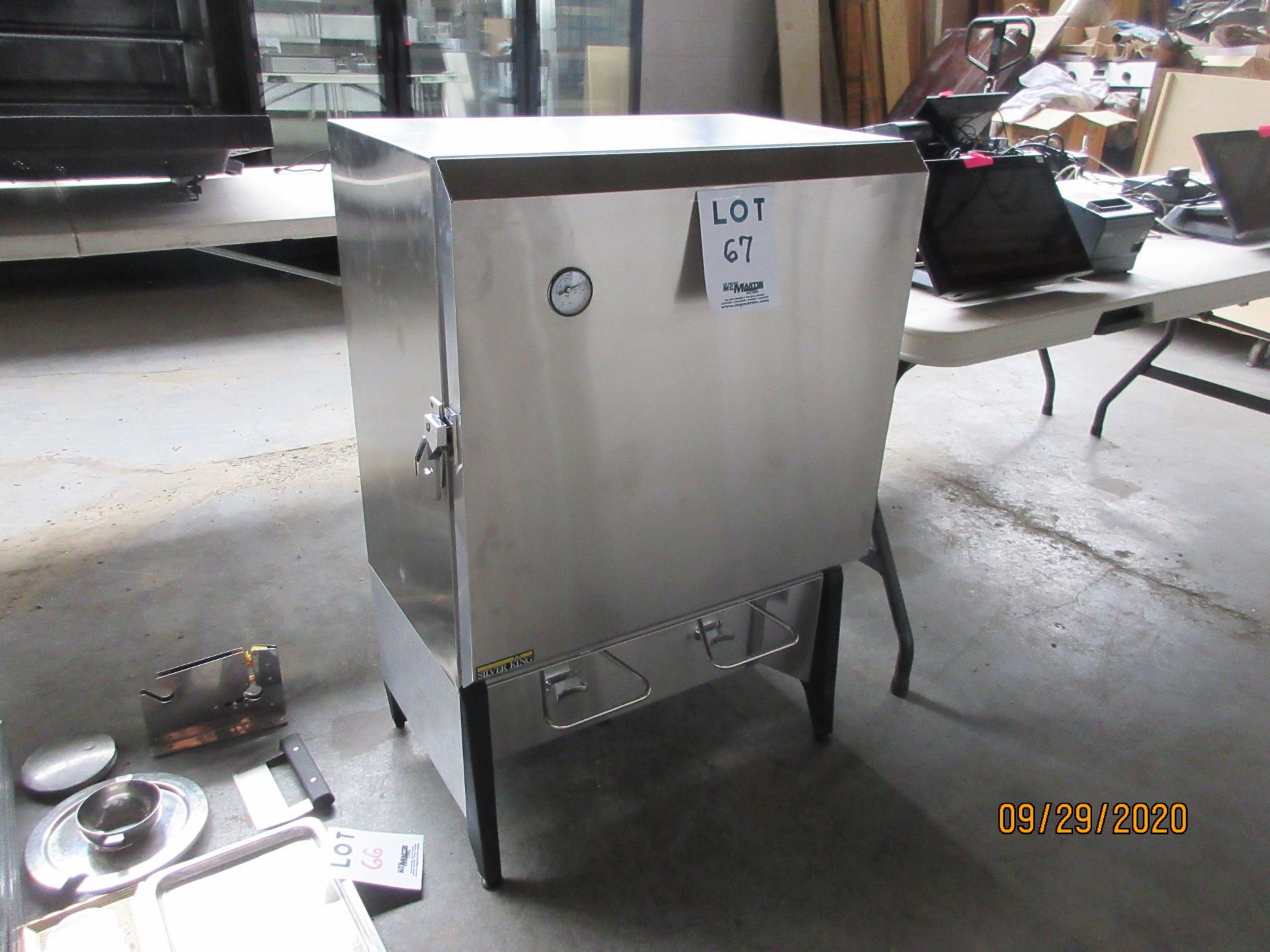 SILVER KING milk dispenser, double valve (mod: SKMAJ2/C4), 115V, 60Hz, Pressures: HI 281 (PSIG), - Image 2 of 4