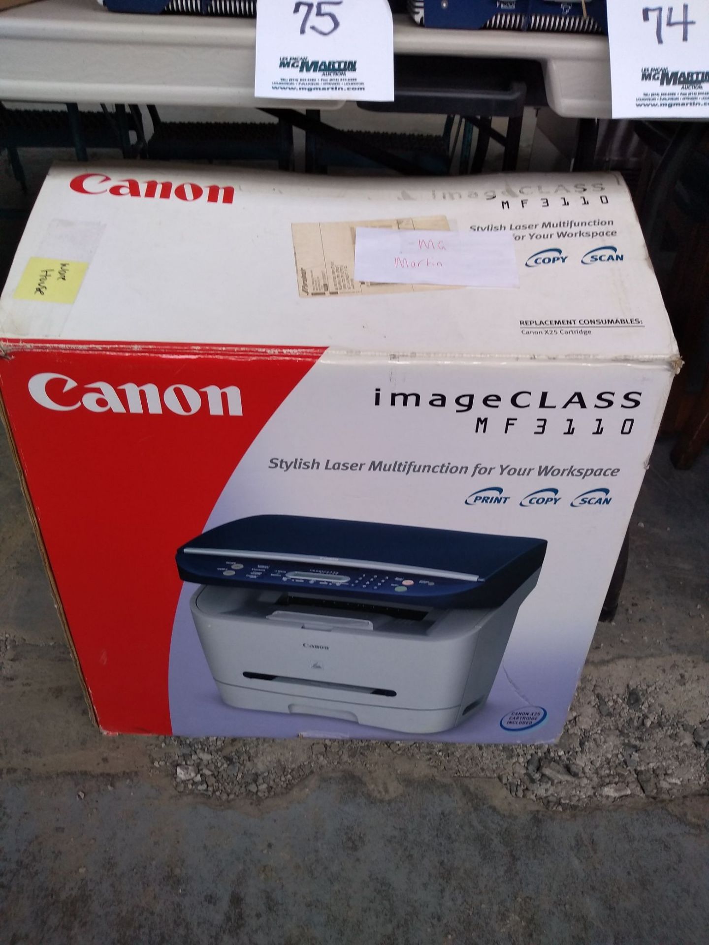 CANON printer (mod: Image class MF3110) LIKE NEW IN BOX - Image 2 of 2