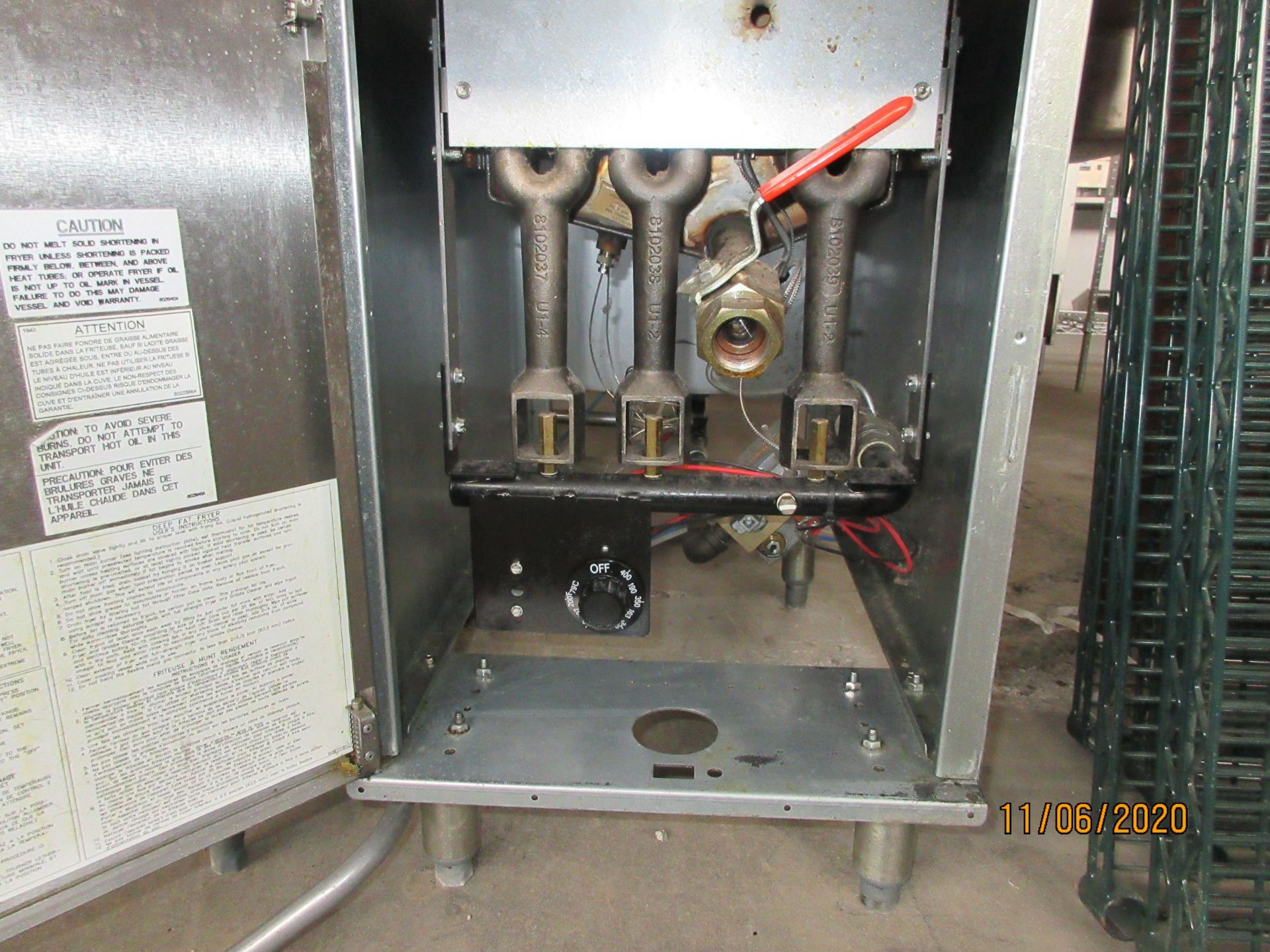 DEAN gas fryer w/ (2) baskets (mod: SR42GN) - Image 3 of 5