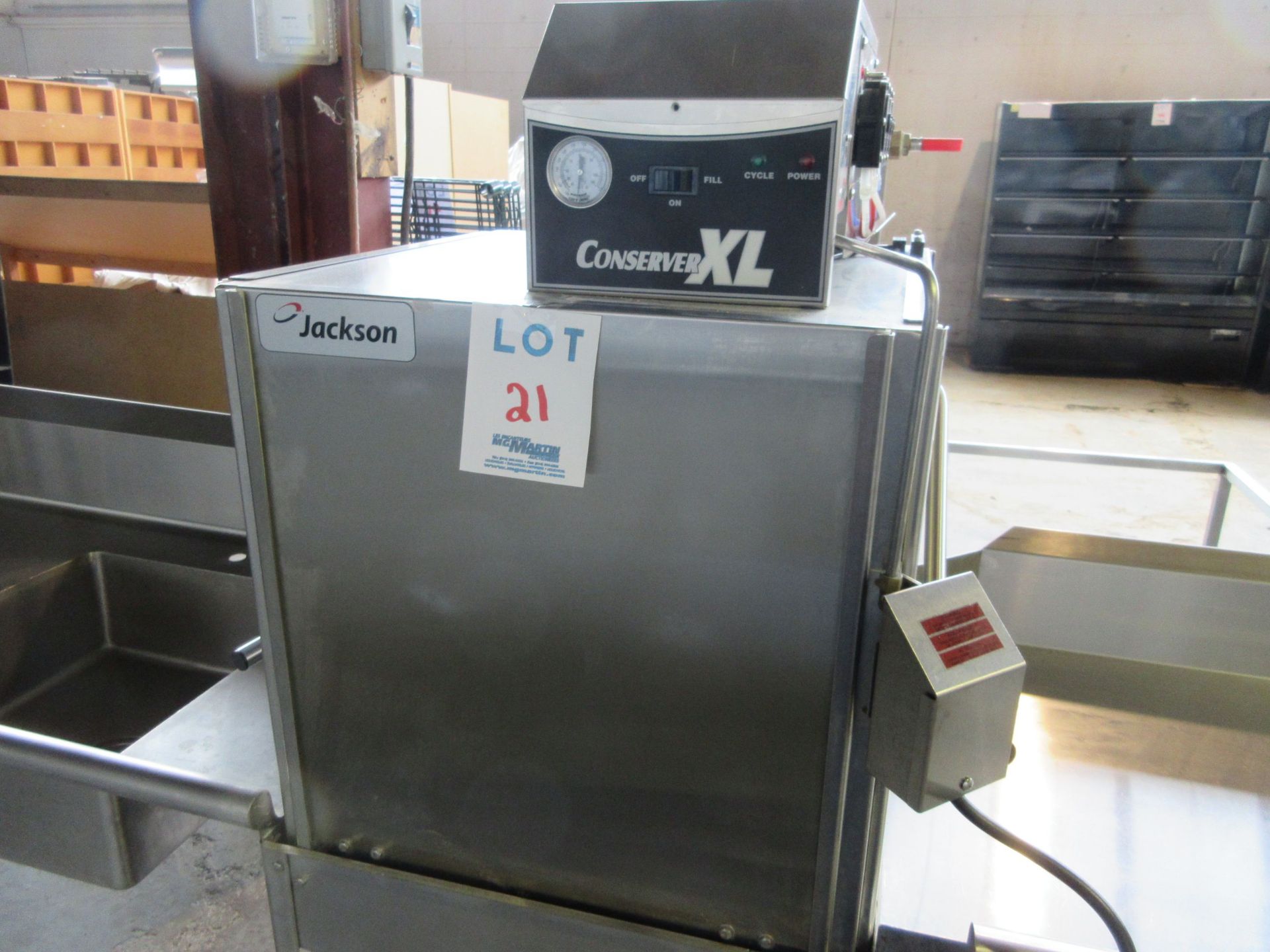 JACKSON Conserver XL Commercial Dishwasher. (Mod: Conserver XL). Approx. (111”w x 30”d x 66”h) - Image 2 of 4