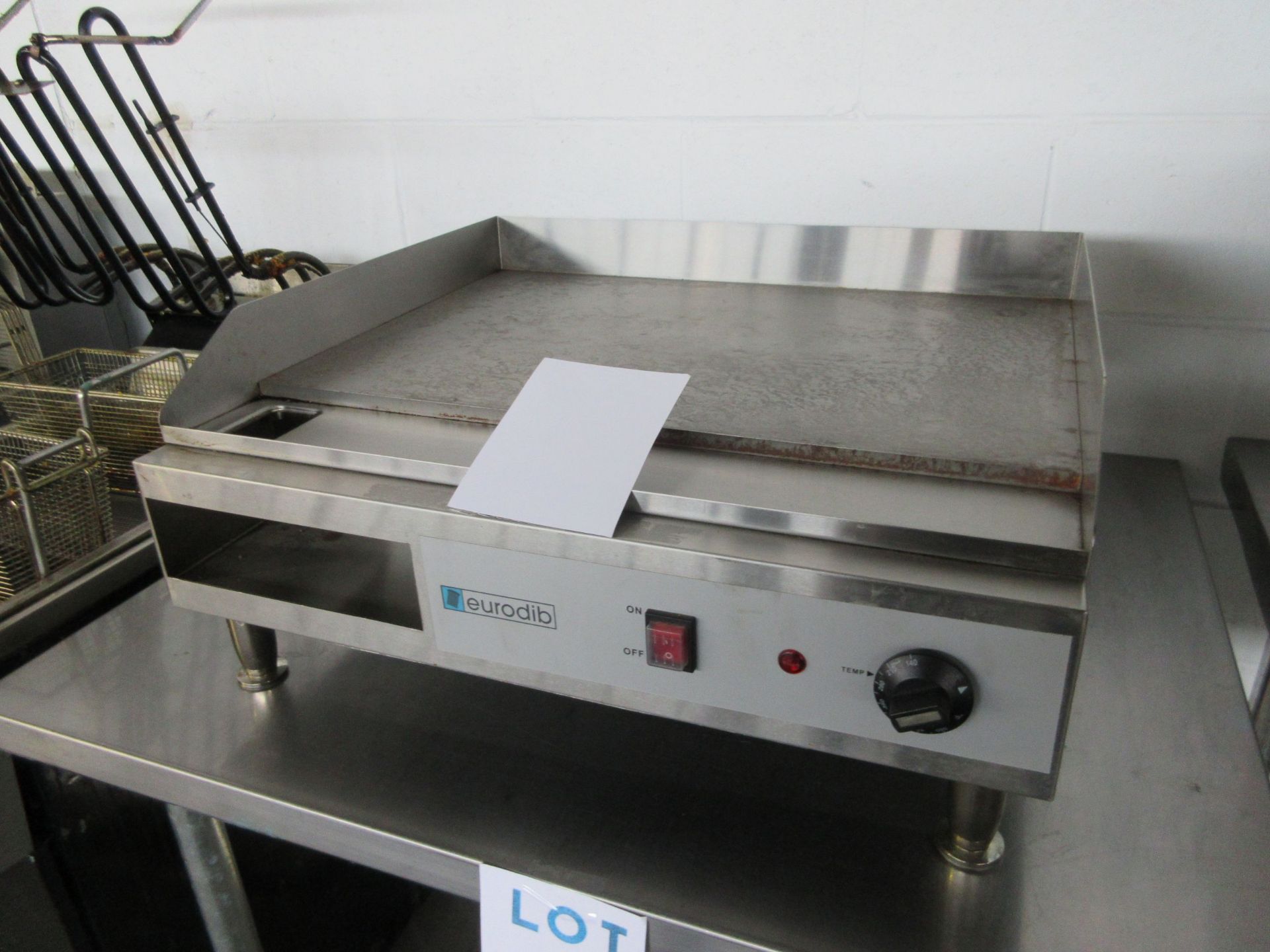 EURODIB 24” Electric Griddle. (Mod: SFE04900). Approx. (24”w x 21”d x 11”h) - Image 2 of 3