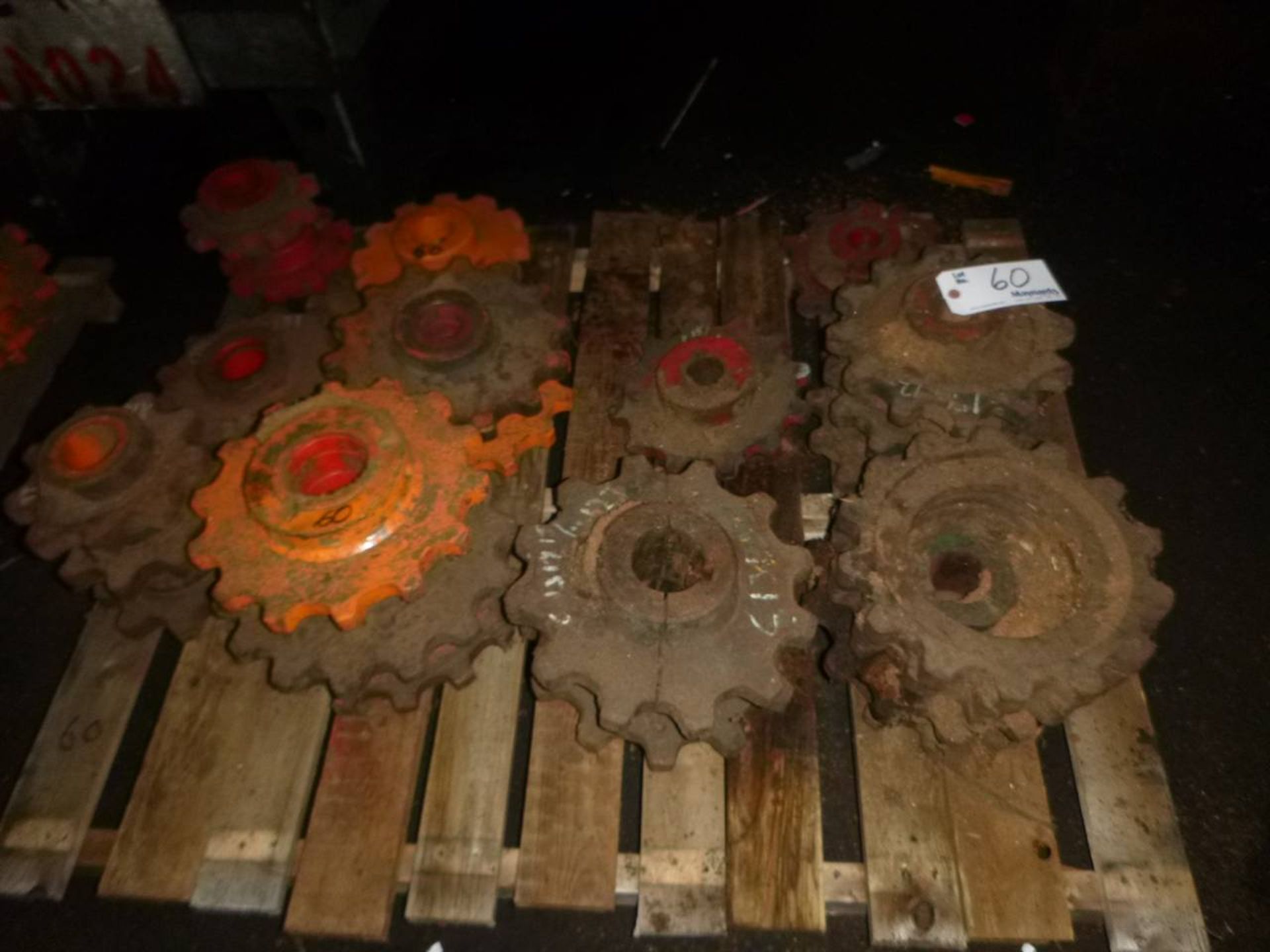 Pallet of sprockets