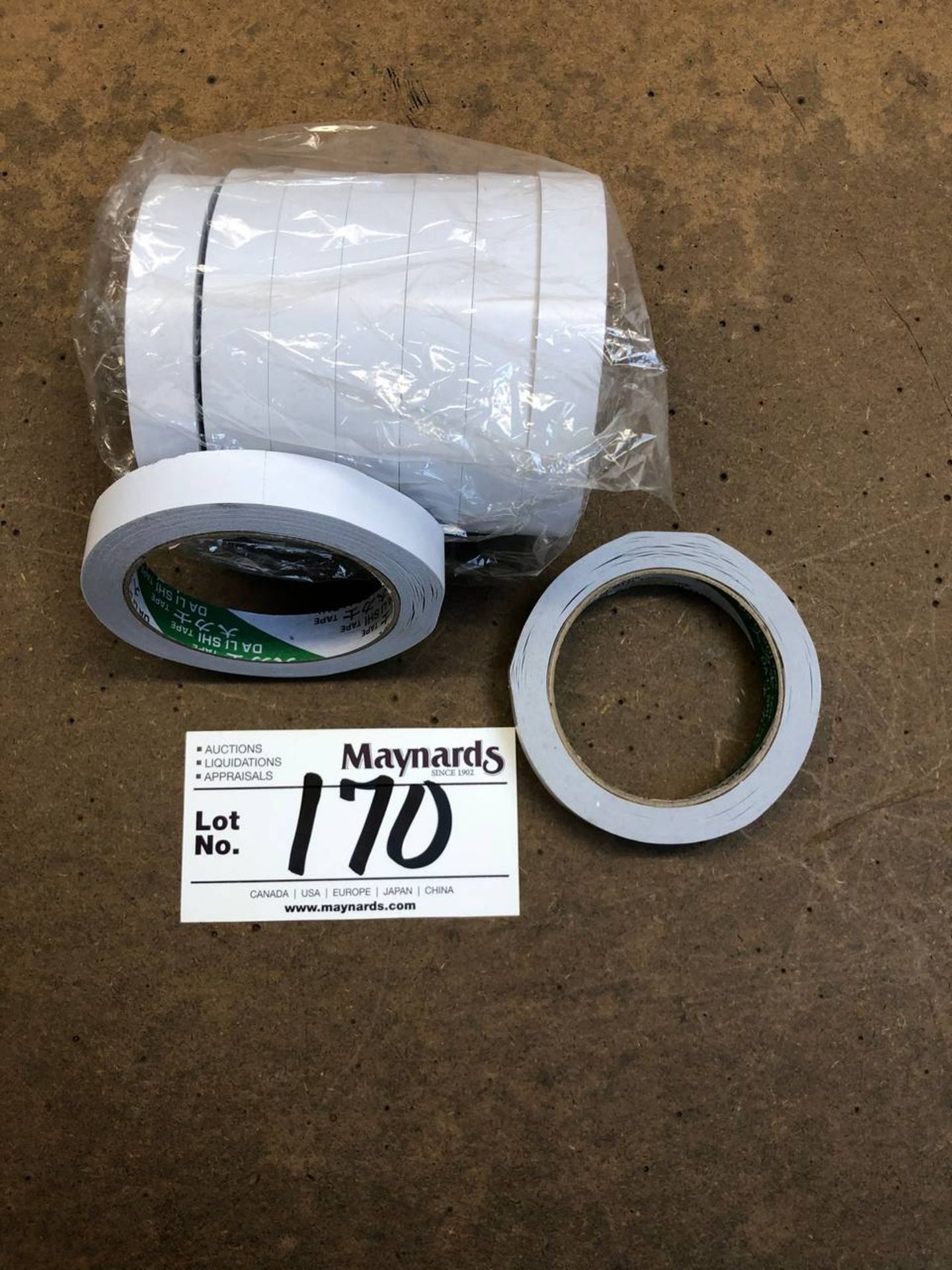 Lot of double sided tape,