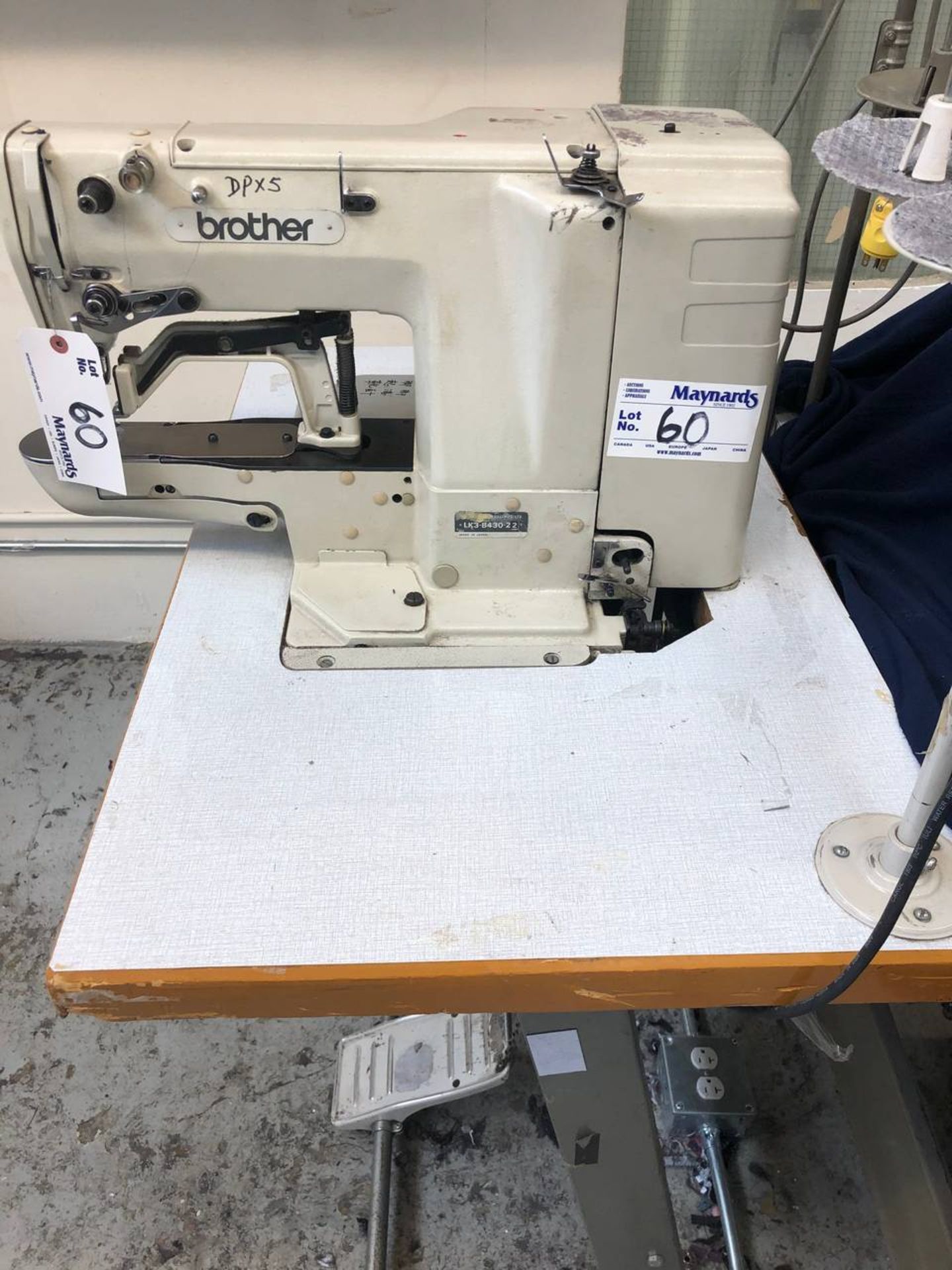 Brother LK3-B430-22 Bartack sewing machine,