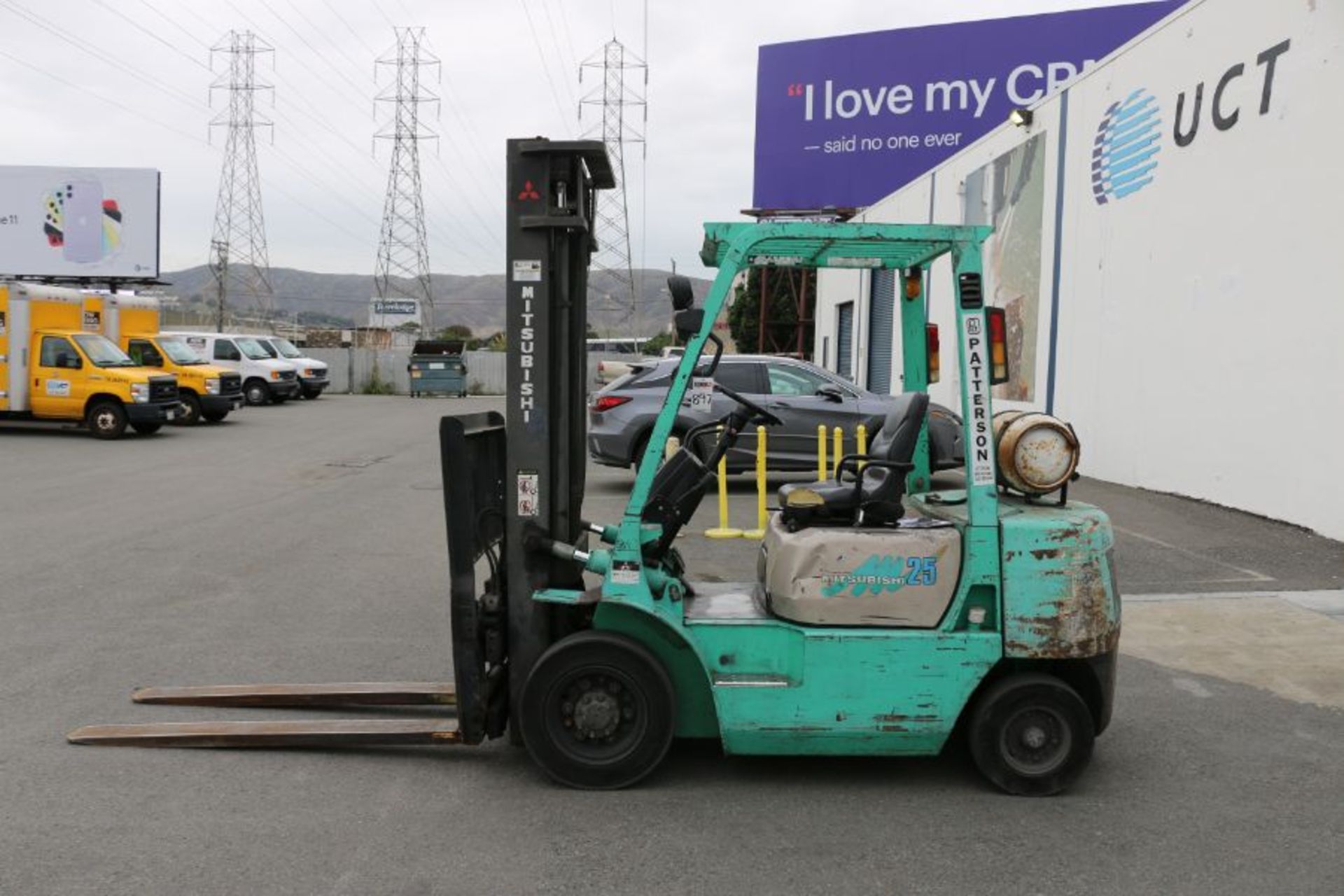 Mitsubishi FG25, 5000Lbs Cap. LP Forklift, 9442 Hrs., s/nAF17B-01763 - Image 2 of 8