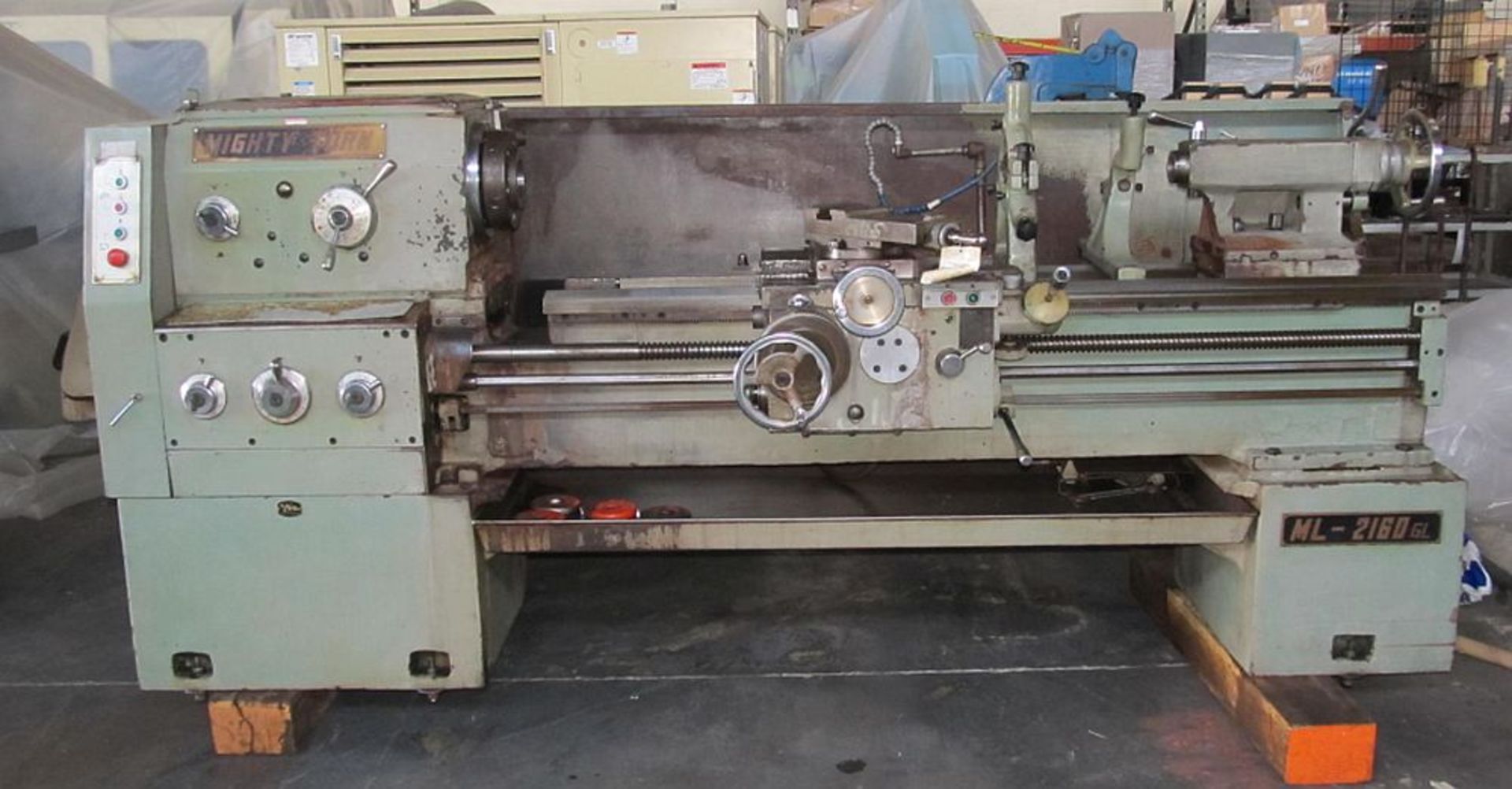 21"X60" Mighty Turn ML-2160GL GL Gap Bed Engine Lathe - Image 2 of 7