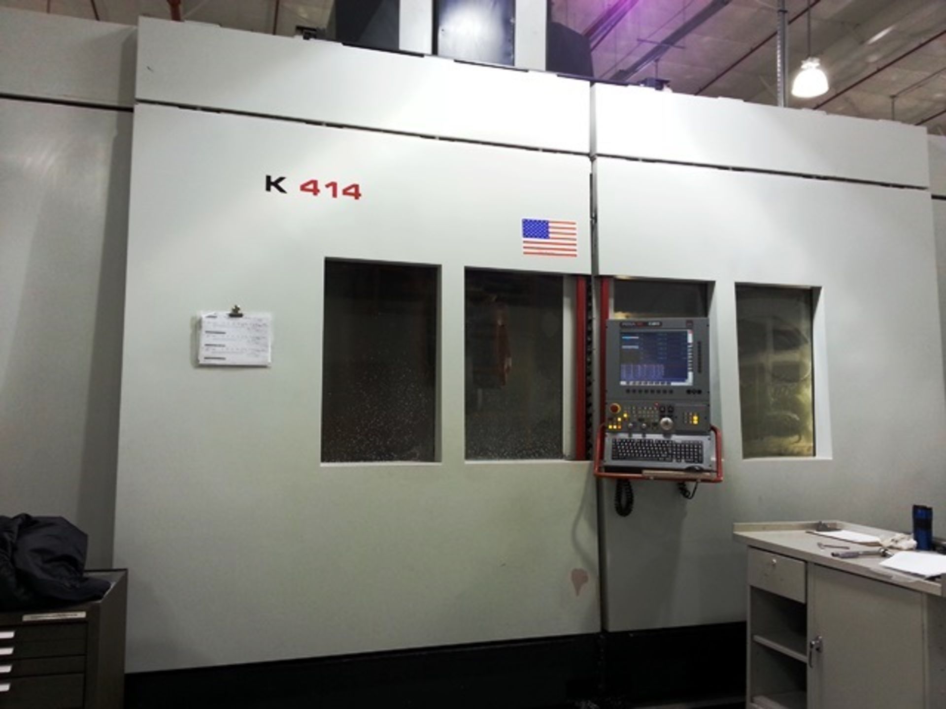 Fidia K414 5-Axis High Speed Machining Center, Fidia C-20 Control, 165"x43"x55" *Spindle Needs Work*