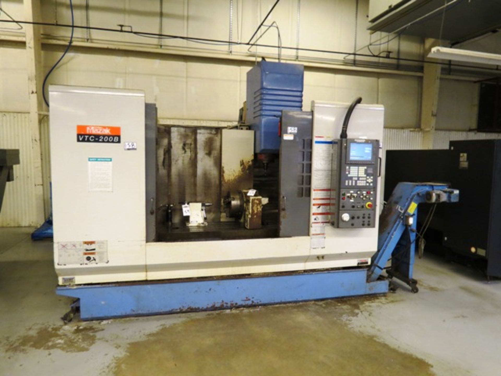 Mazak VTC200B 4-Axis VMC, Mazatrol PC-Fusion 640M ctrl, 44.1" x 20.1" x 20.1" travels, 10000 RPM, - Image 2 of 8