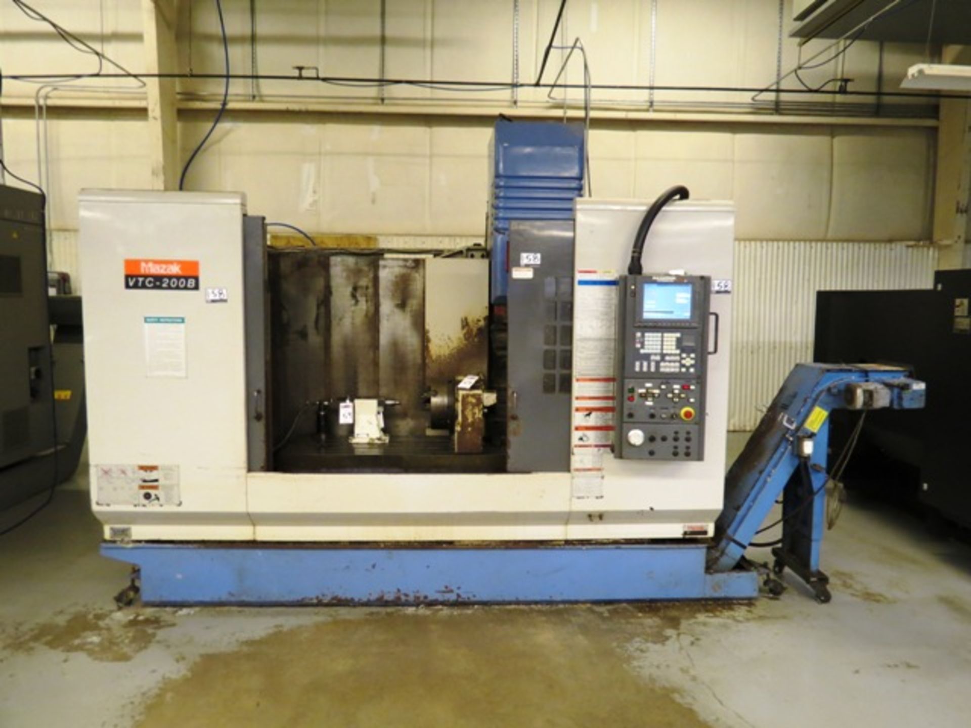 Mazak VTC200B 4-Axis VMC, Mazatrol PC-Fusion 640M ctrl, 44.1" x 20.1" x 20.1" travels, 10000 RPM, - Image 3 of 8