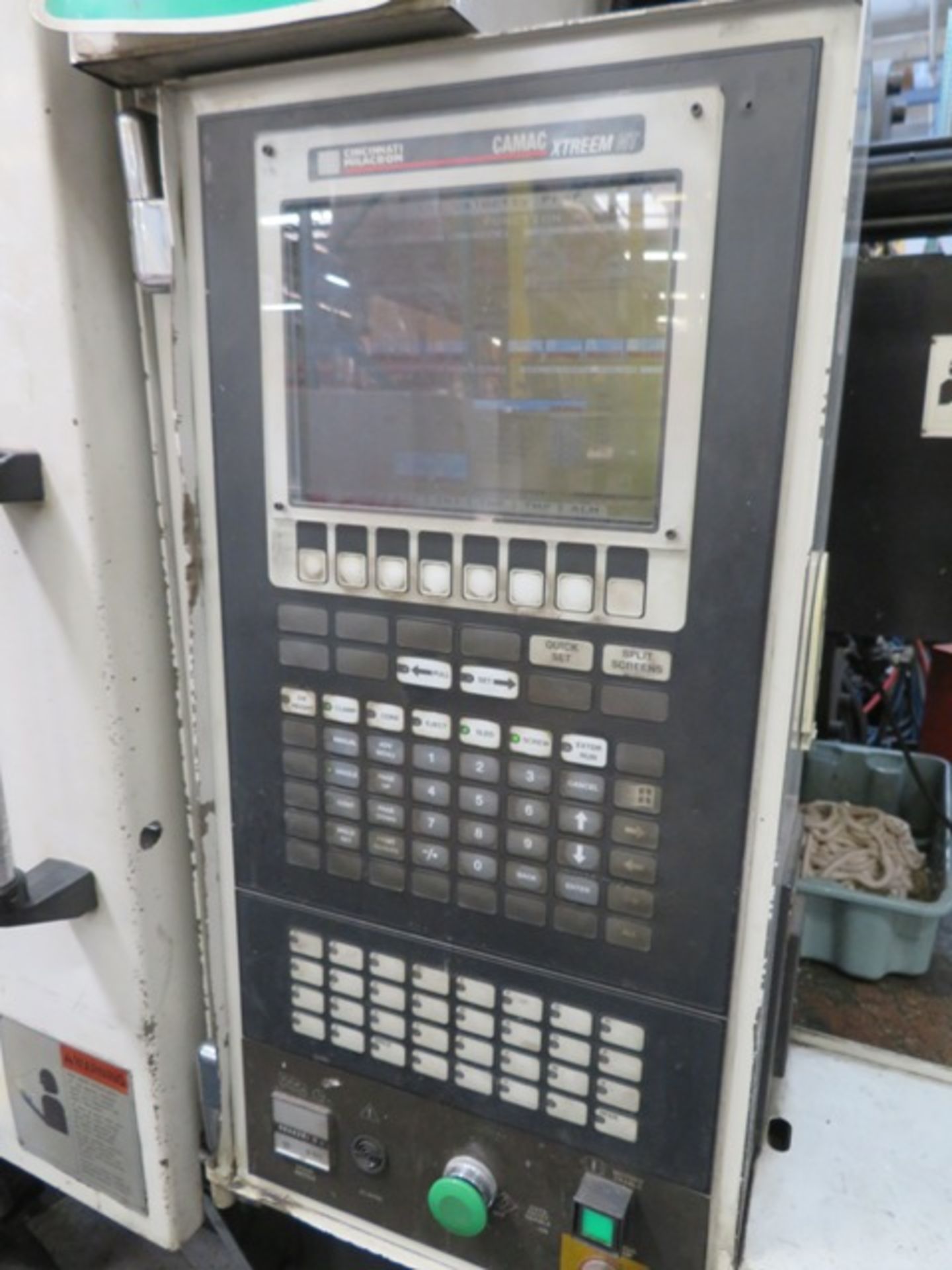 330 Ton 34 Oz. Cincinnati Powerline NT300 Electric Injection Molding Machine, Camac Xtreem NT, - Image 5 of 8