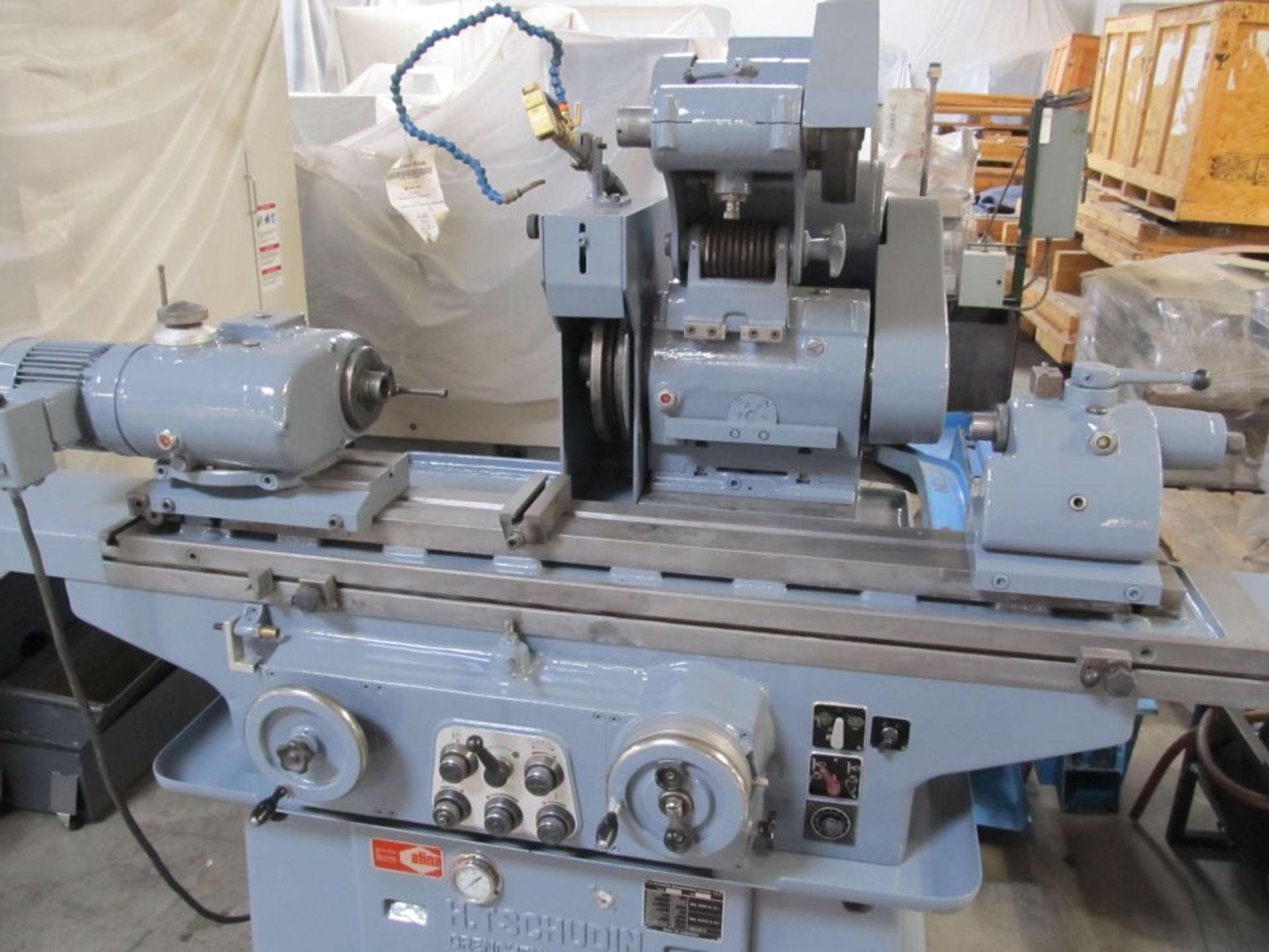 8" x 24" Tschudin HTG-600 Precision Universal ID/OD Cylindrical Grinder, Swing-down ID grinding - Image 4 of 9
