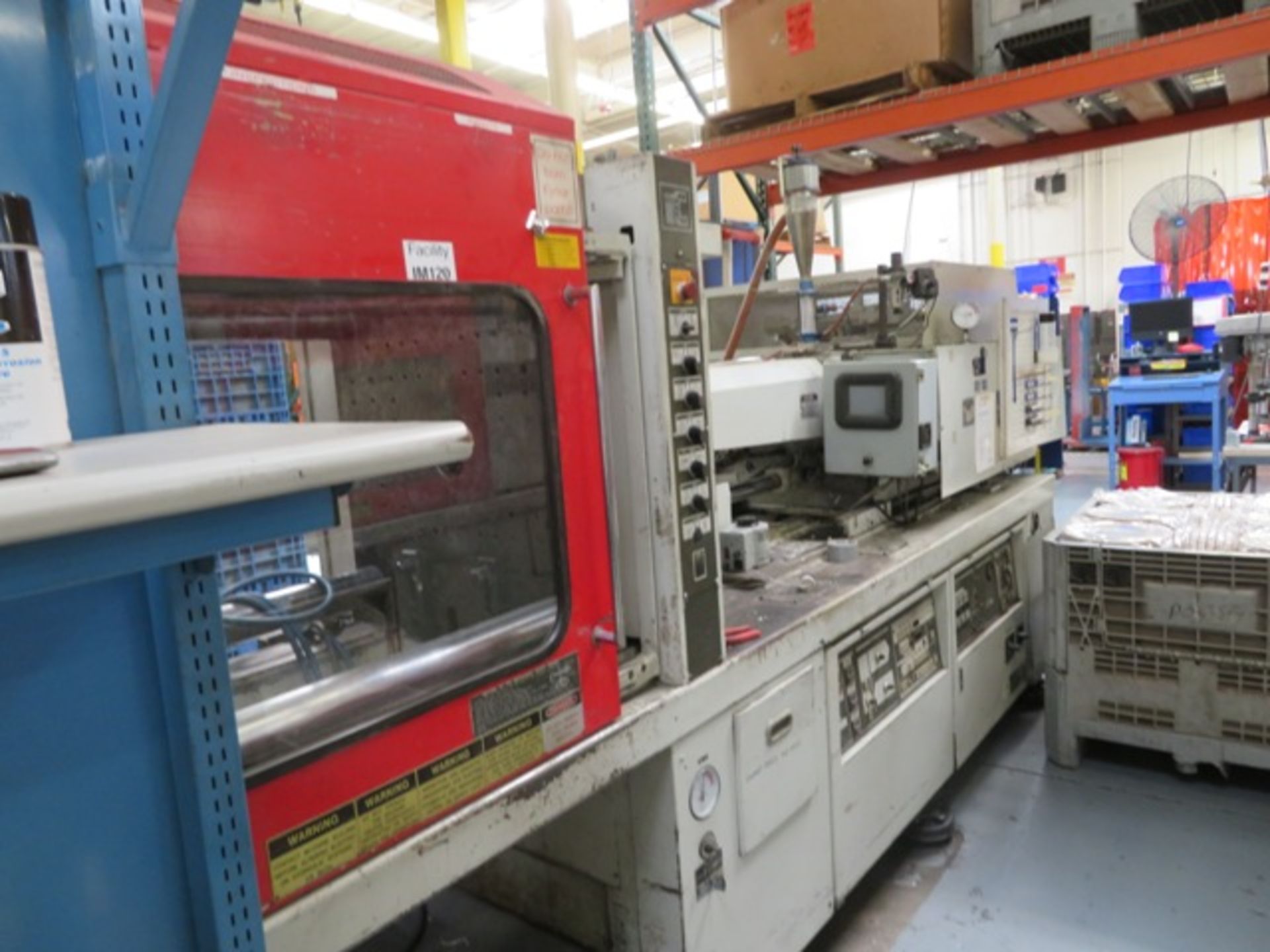 250 Ton 30 oz Toshiba ISE250-17A Injection Molding Machine, 1984, SN 419805