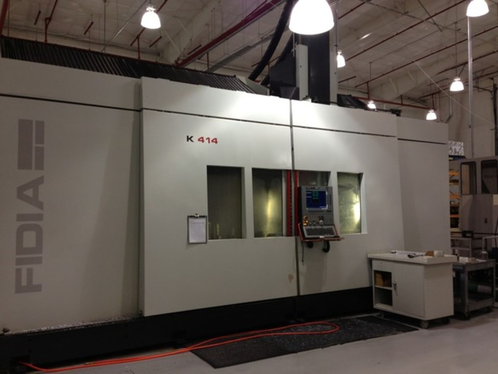 Fidia K414 5-Axis High Speed Machining Center, Fidia C-20 Control, 165"x43"x55" *Spindle Needs Work* - Image 2 of 14