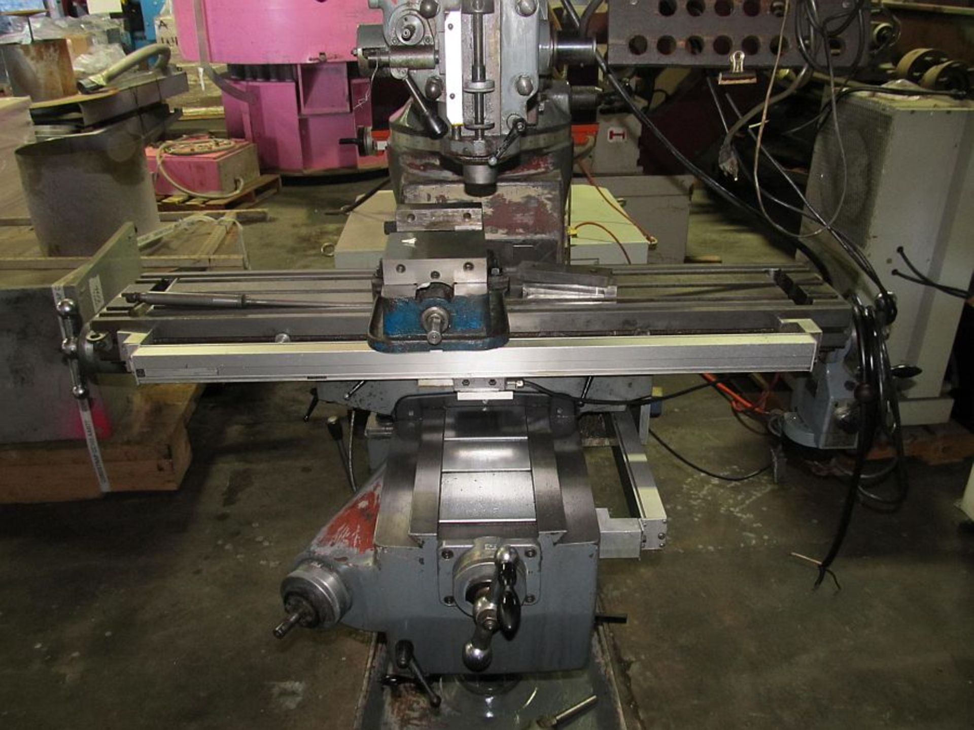 Lagun FTV-2 Vertical mill, 10"x50" TBL, DRO, PDB, PF, VISE, VS, s/n SE-17845 - Image 4 of 7