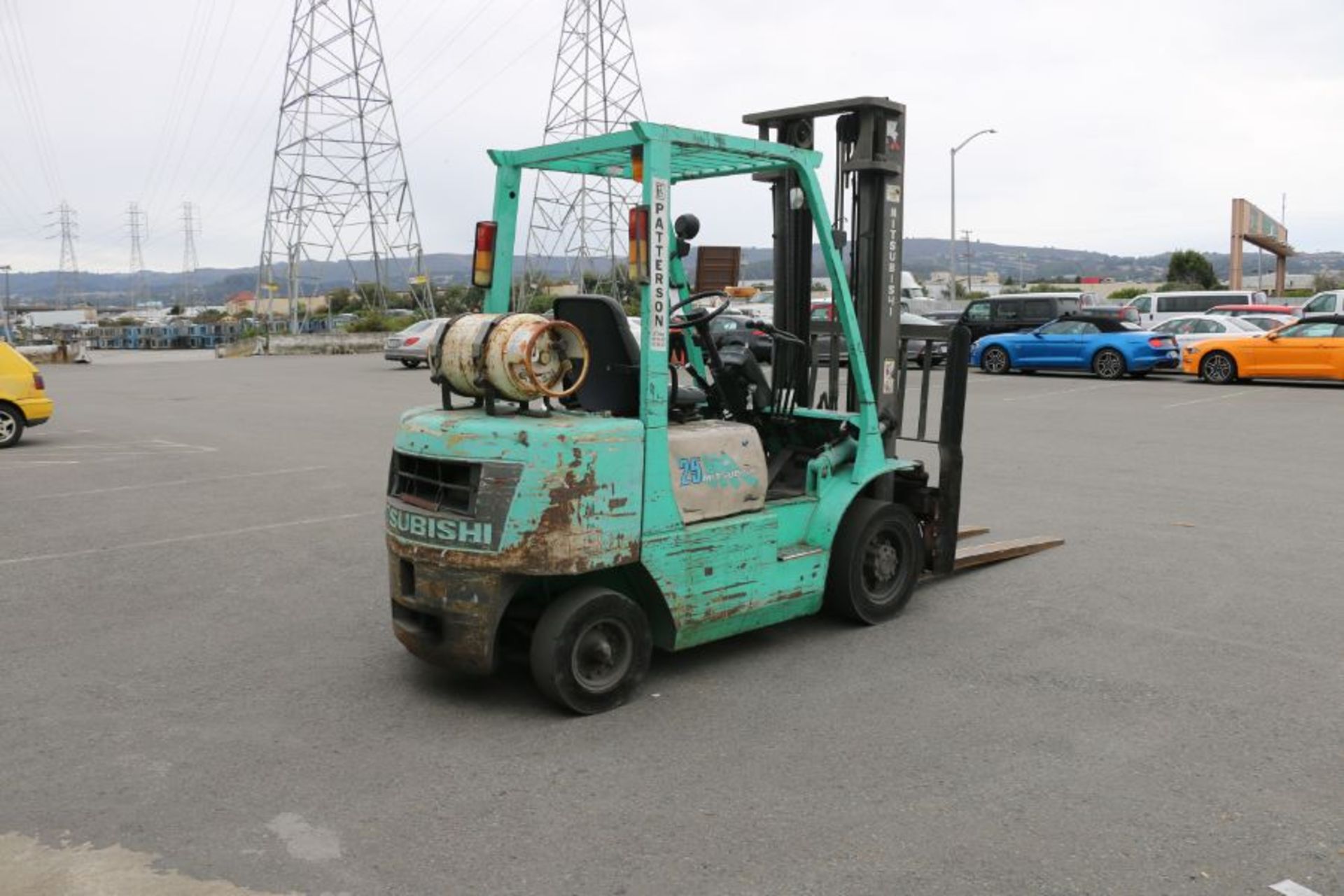 Mitsubishi FG25, 5000Lbs Cap. LP Forklift, 9442 Hrs., s/nAF17B-01763 - Image 6 of 8