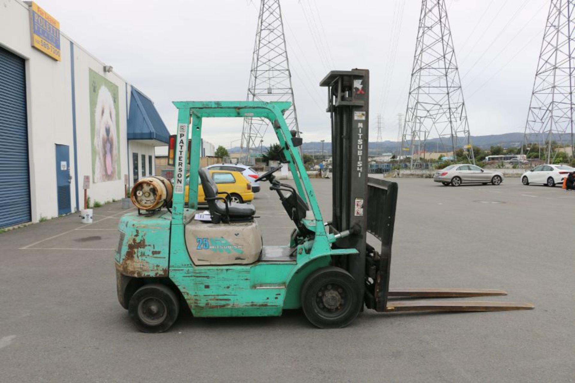 Mitsubishi FG25, 5000Lbs Cap. LP Forklift, 9442 Hrs., s/nAF17B-01763 - Image 5 of 8