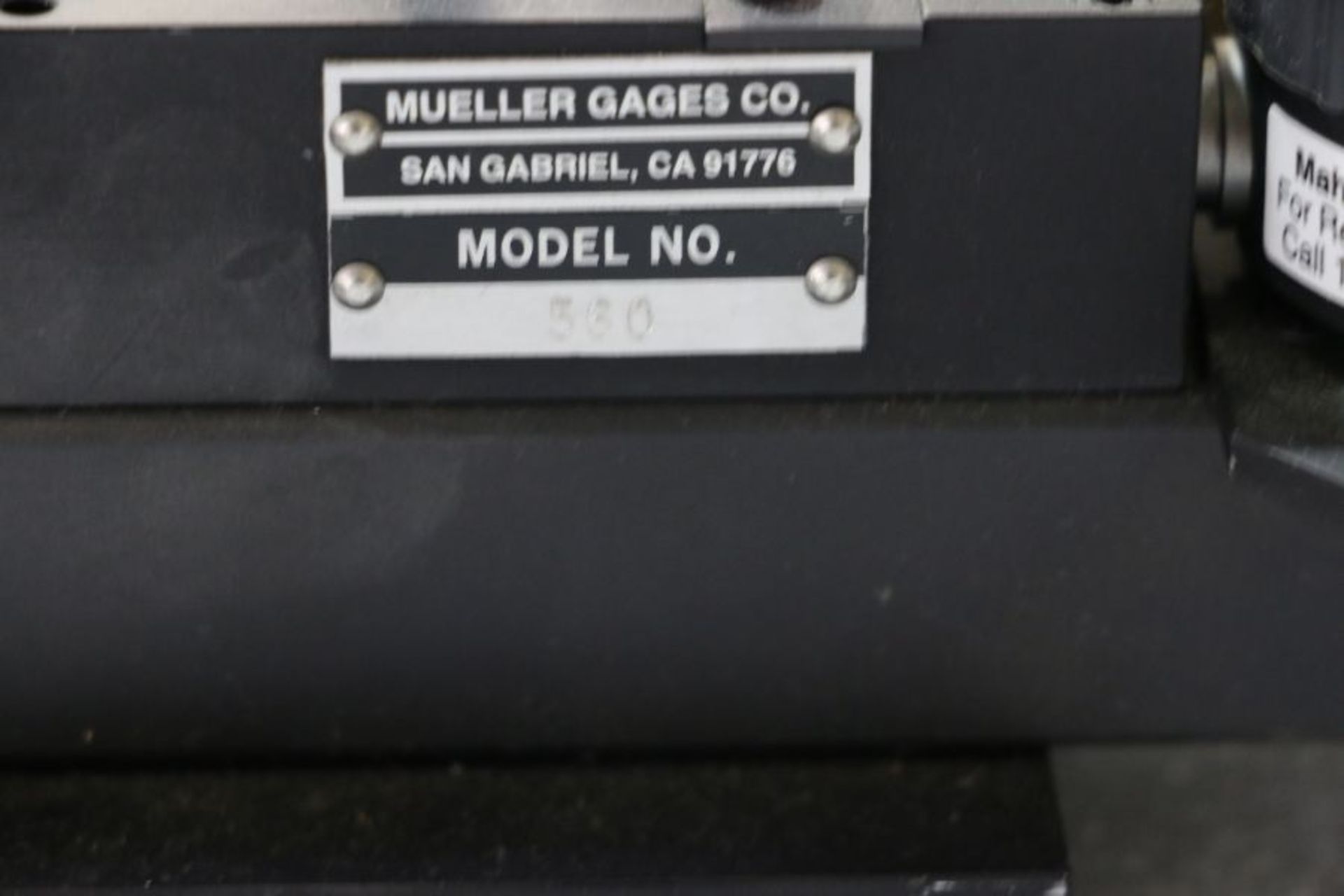 Mahr Federal Umaxum II Mueller Gage - Image 3 of 3