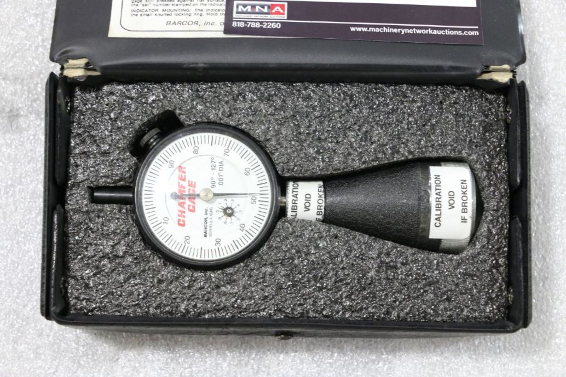 90 - 127 Degree Chamfer Gage