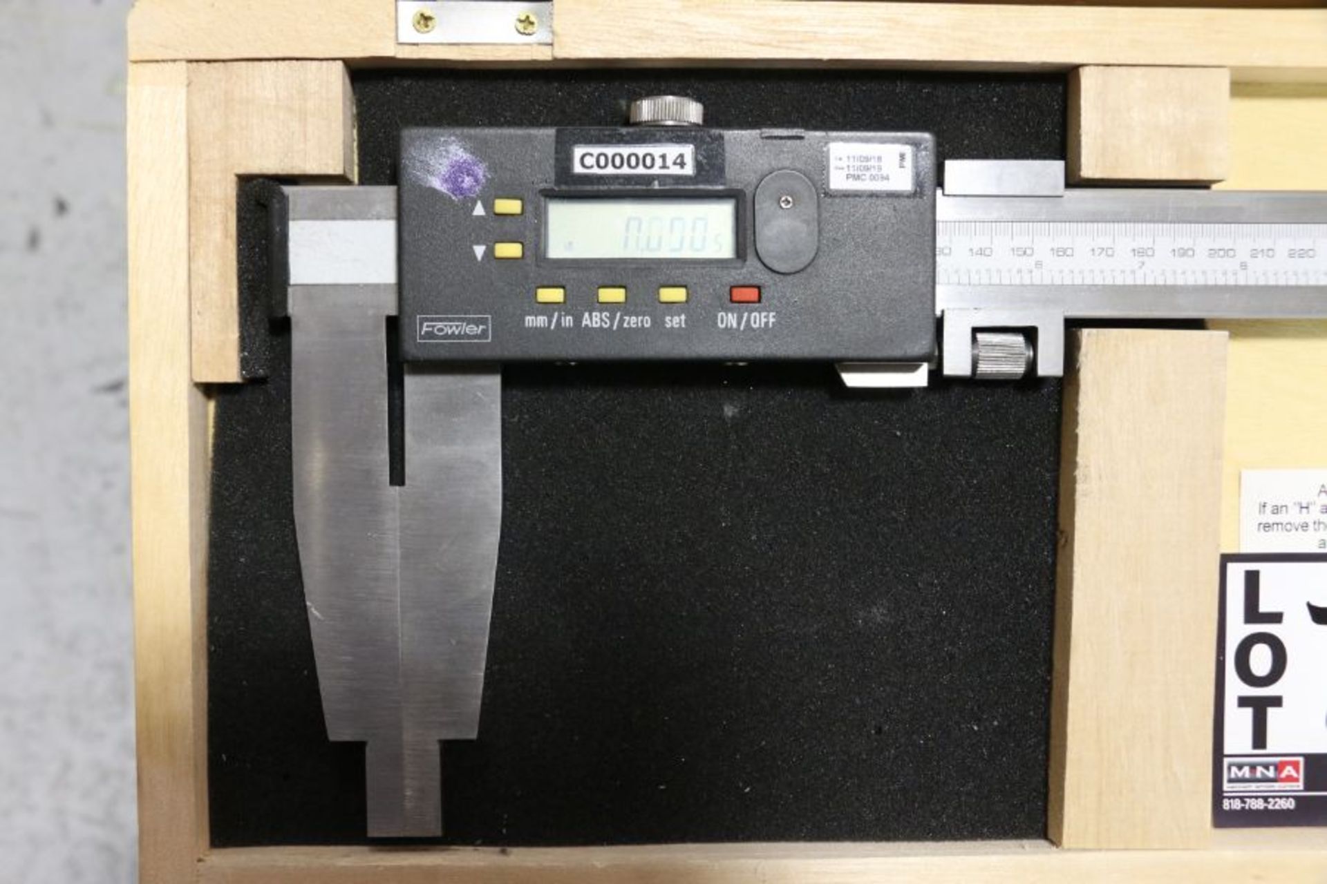 40" Fowler Digital Caliper - Image 4 of 4