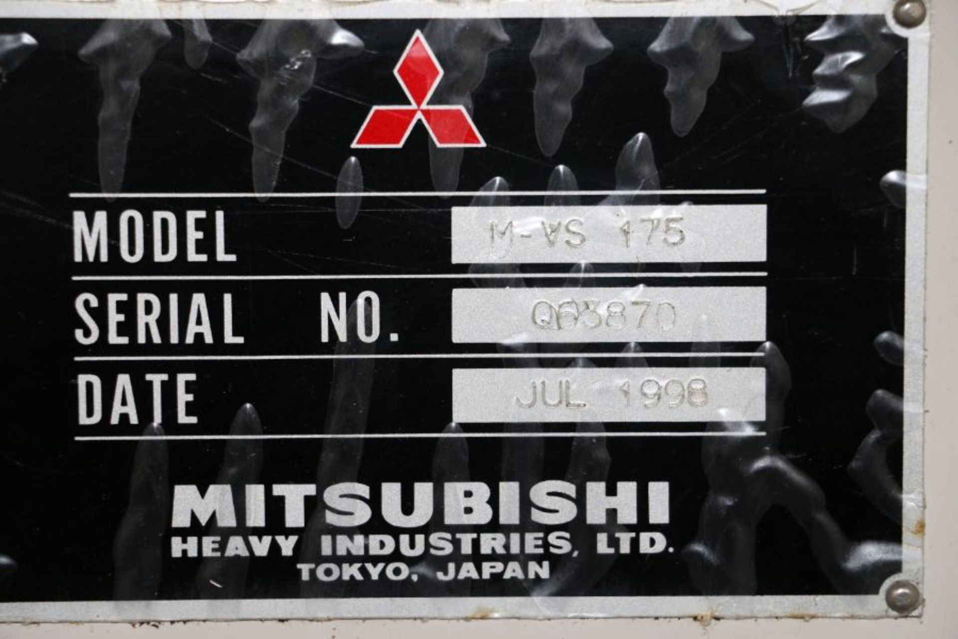 Mitsubishi M-VS 175 5-Axis CNC Vertical Bridge Type Machining Center, Fanuc 15M Control - Image 10 of 10