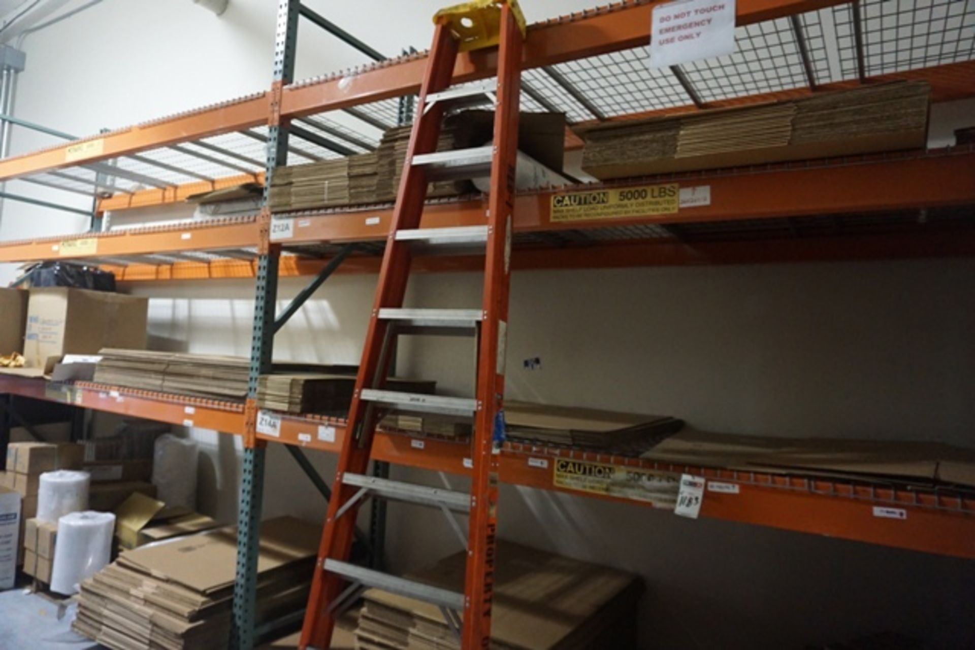 7 Sections of Pallet Racking *No Content* - Image 3 of 3