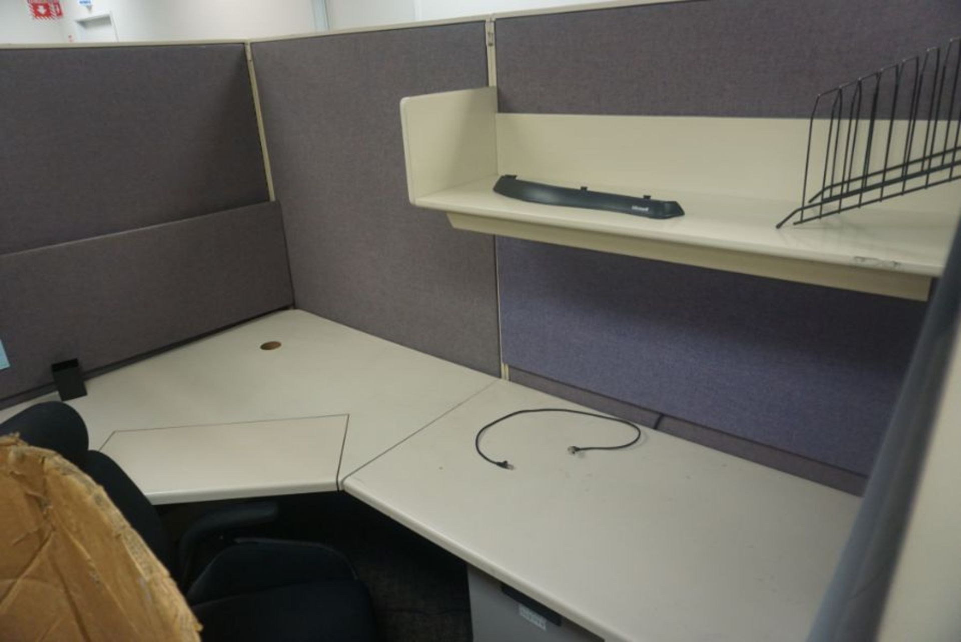 8 Work Station Office Cubicles - Image 3 of 6