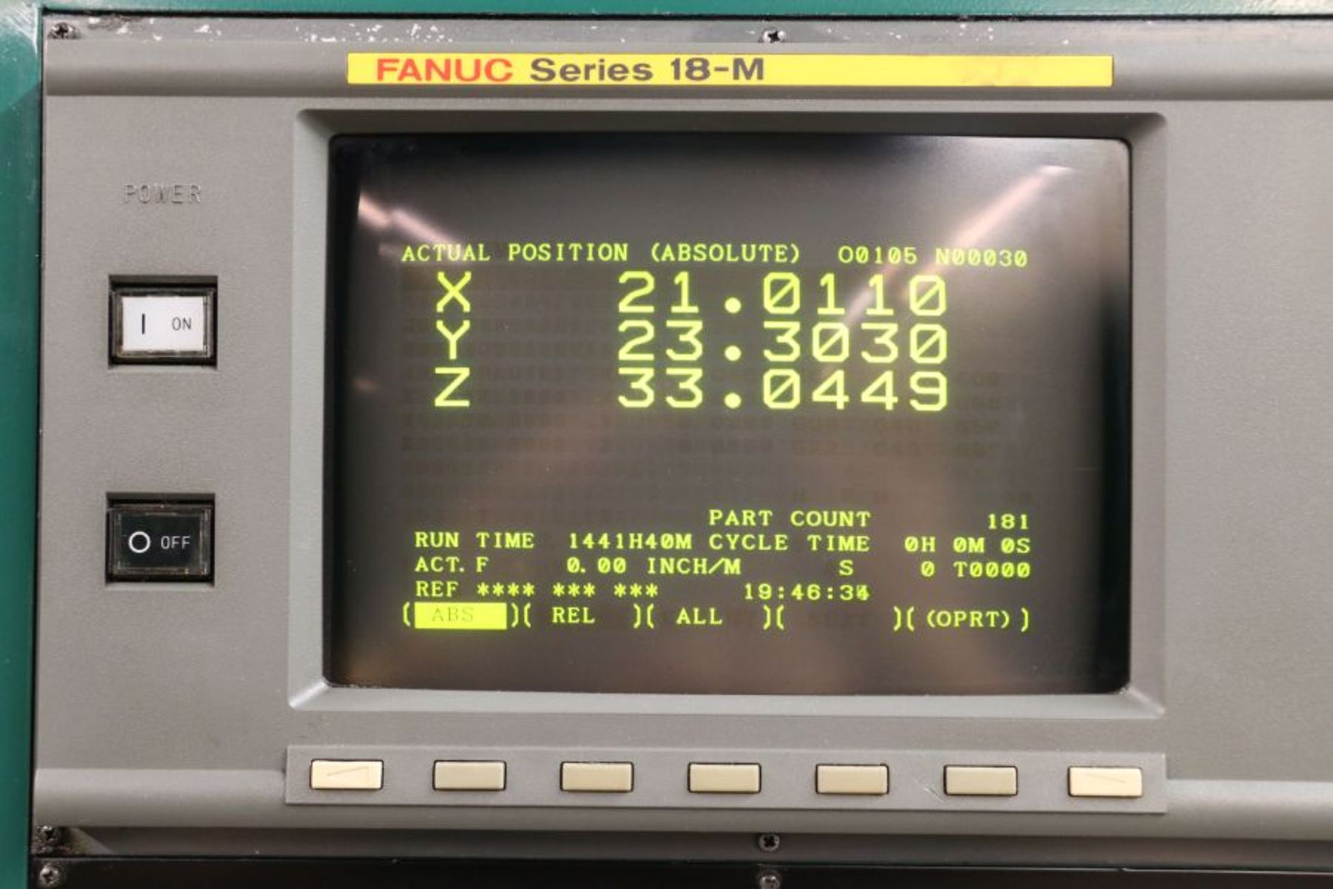 Kasuga Quantum Q-2000V 4-Axis, Fanuc 18iM Control, 80”x30”x20”, 6K RPM, 50 Taper, 40 ATC, 30HP, s/n: - Image 11 of 12