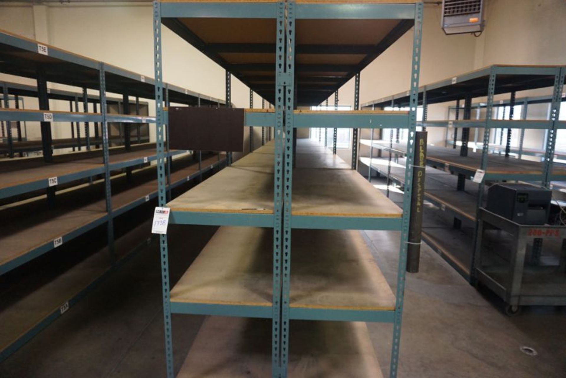72 x 24 Lightweight Racking 10 Sections - Image 2 of 4