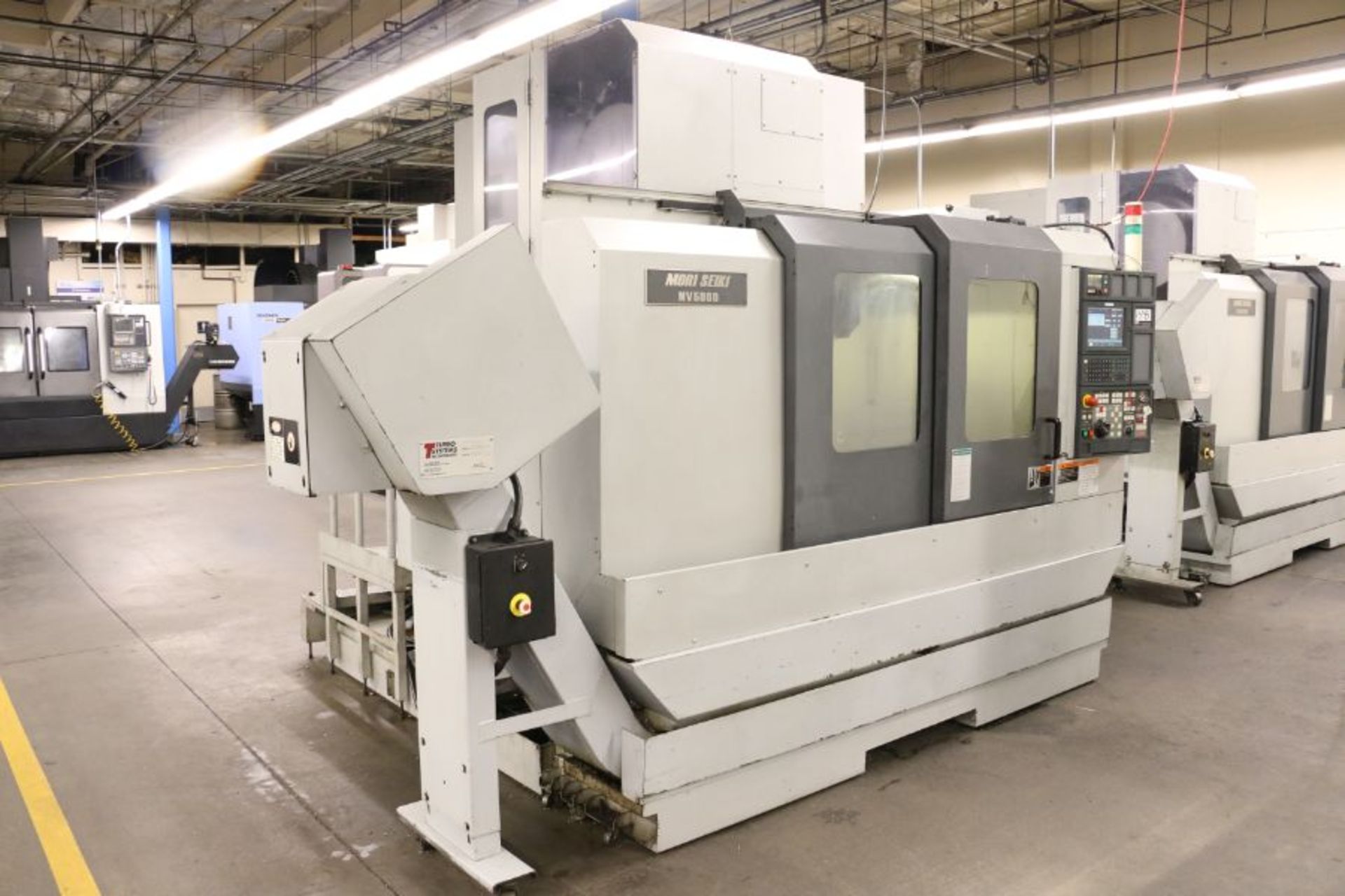 Mori-Seiki NV5000B/40, MSG-501 Control, 40” x 20” x 20”, 14K RPM, 30 ATC, CTS, 30HP, New 2003 - Image 2 of 13