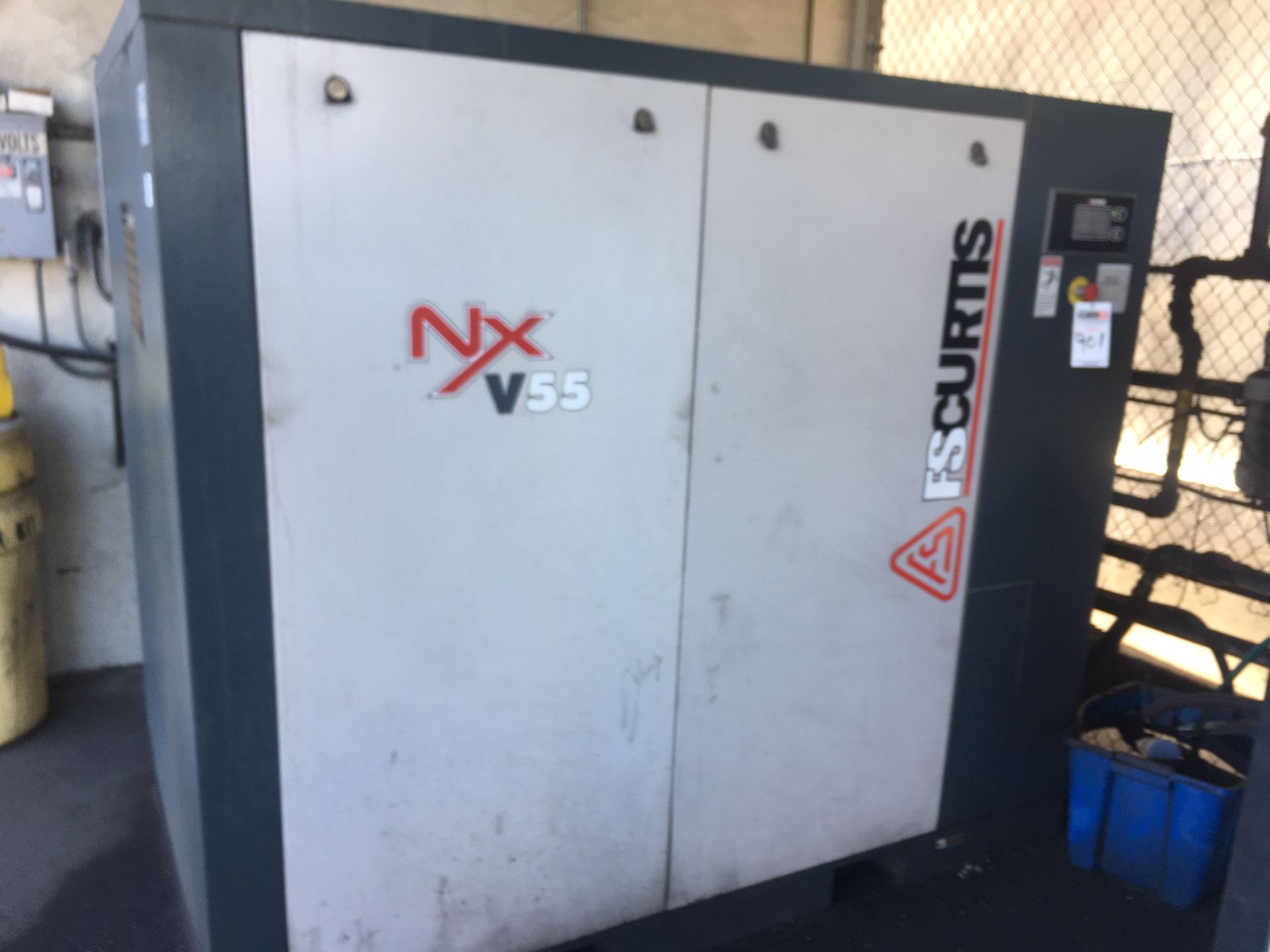 FS Curtis NX V55, 75 HP Rotary Screw Air Compressor, s/n NV55E17021 *Late Delivery*