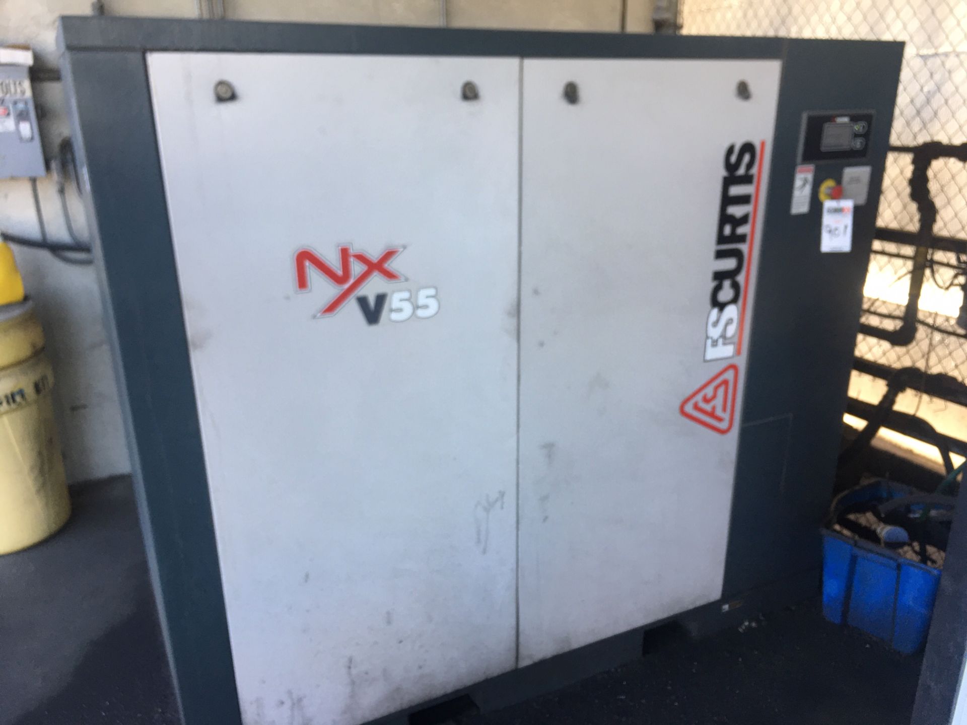 FS Curtis NX V55, 75 HP Rotary Screw Air Compressor, s/n NV55E17021 *Late Delivery* - Image 2 of 5