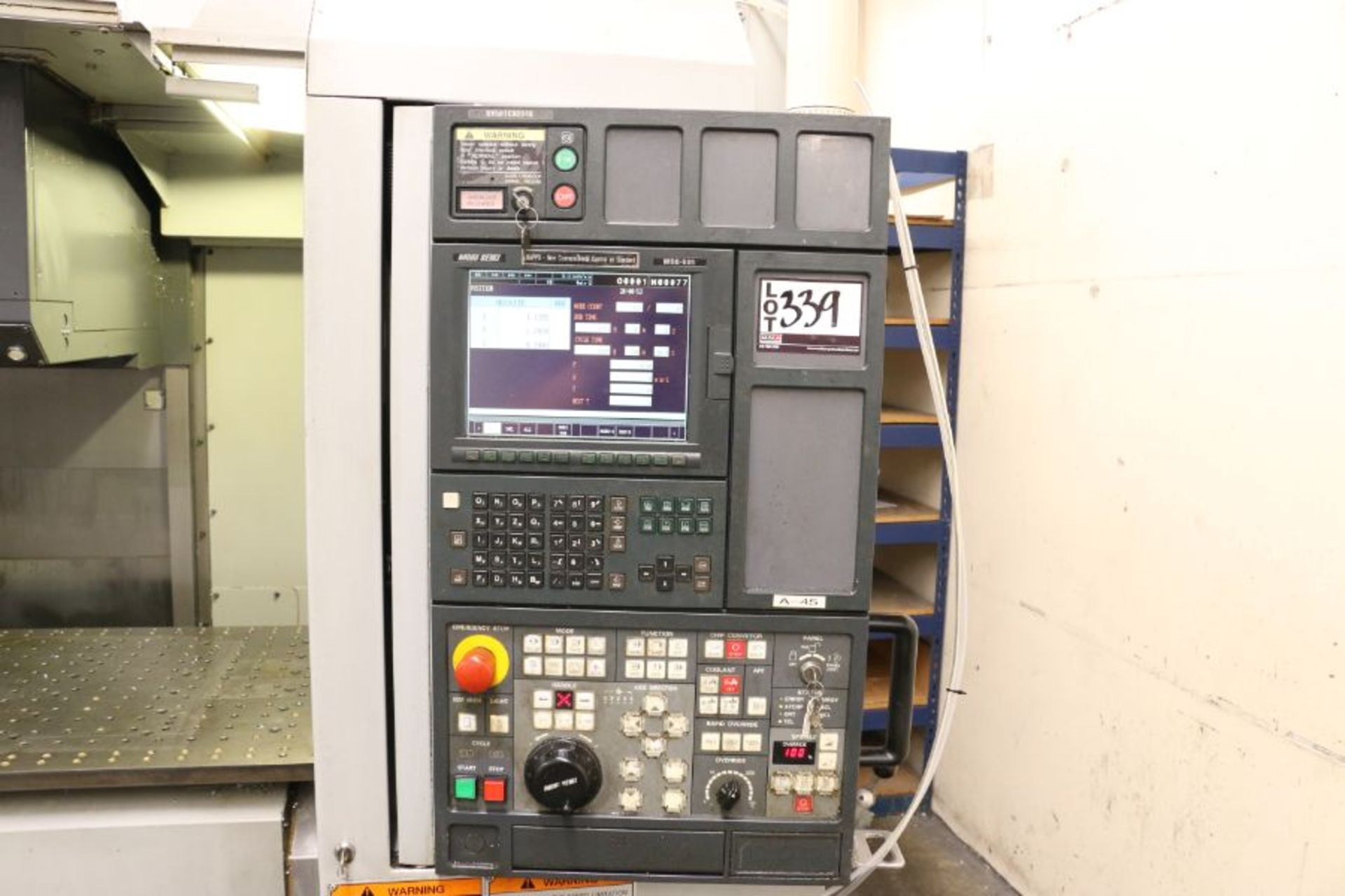 Mori-Seiki NV5000B/40, MSG-501 Control, 40” x 20” x 20”, 14K RPM, 30 ATC, CTS, 30HP, New - Image 10 of 12