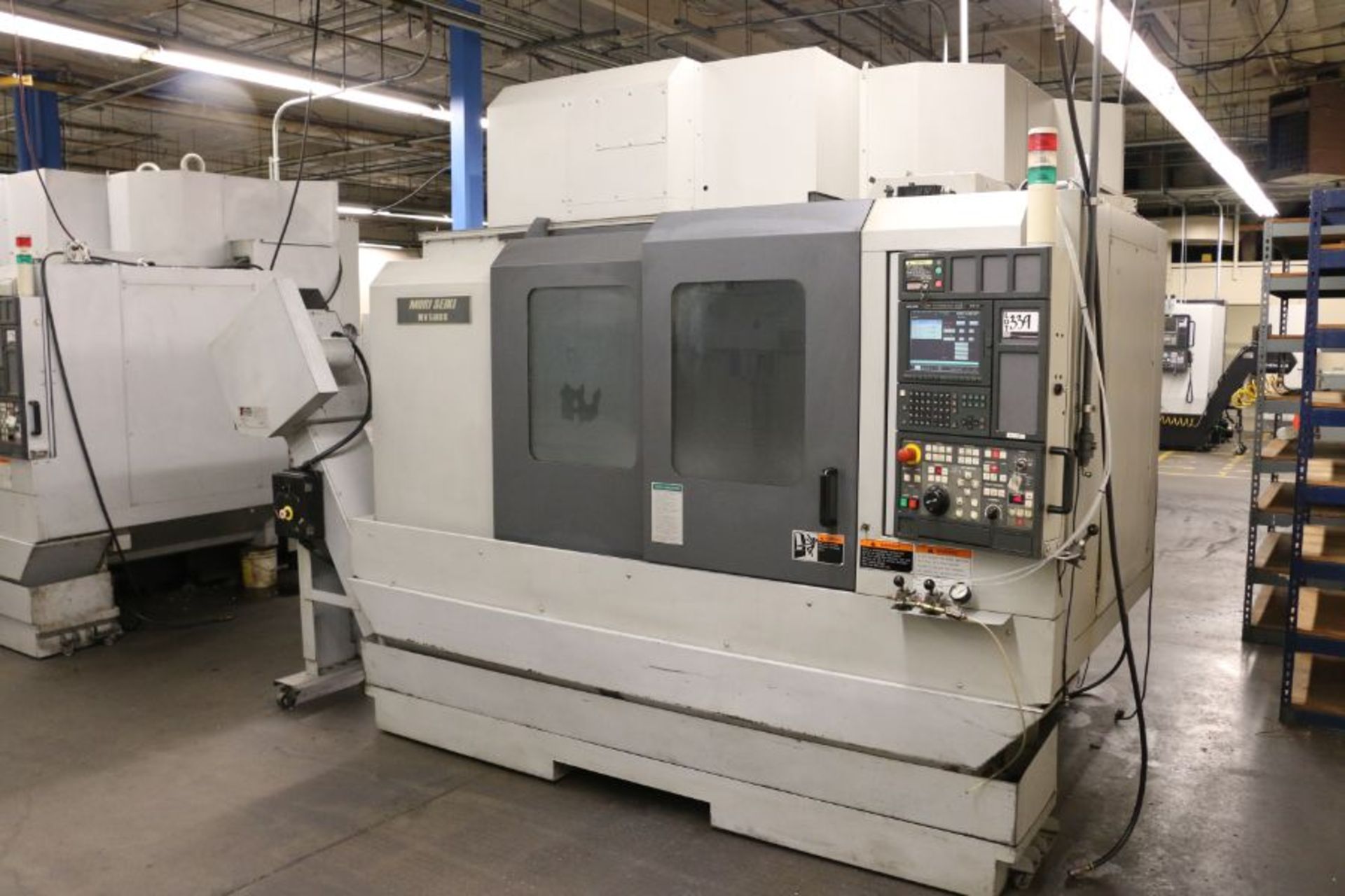 Mori-Seiki NV5000B/40, MSG-501 Control, 40” x 20” x 20”, 14K RPM, 30 ATC, CTS, 30HP, New - Image 3 of 12