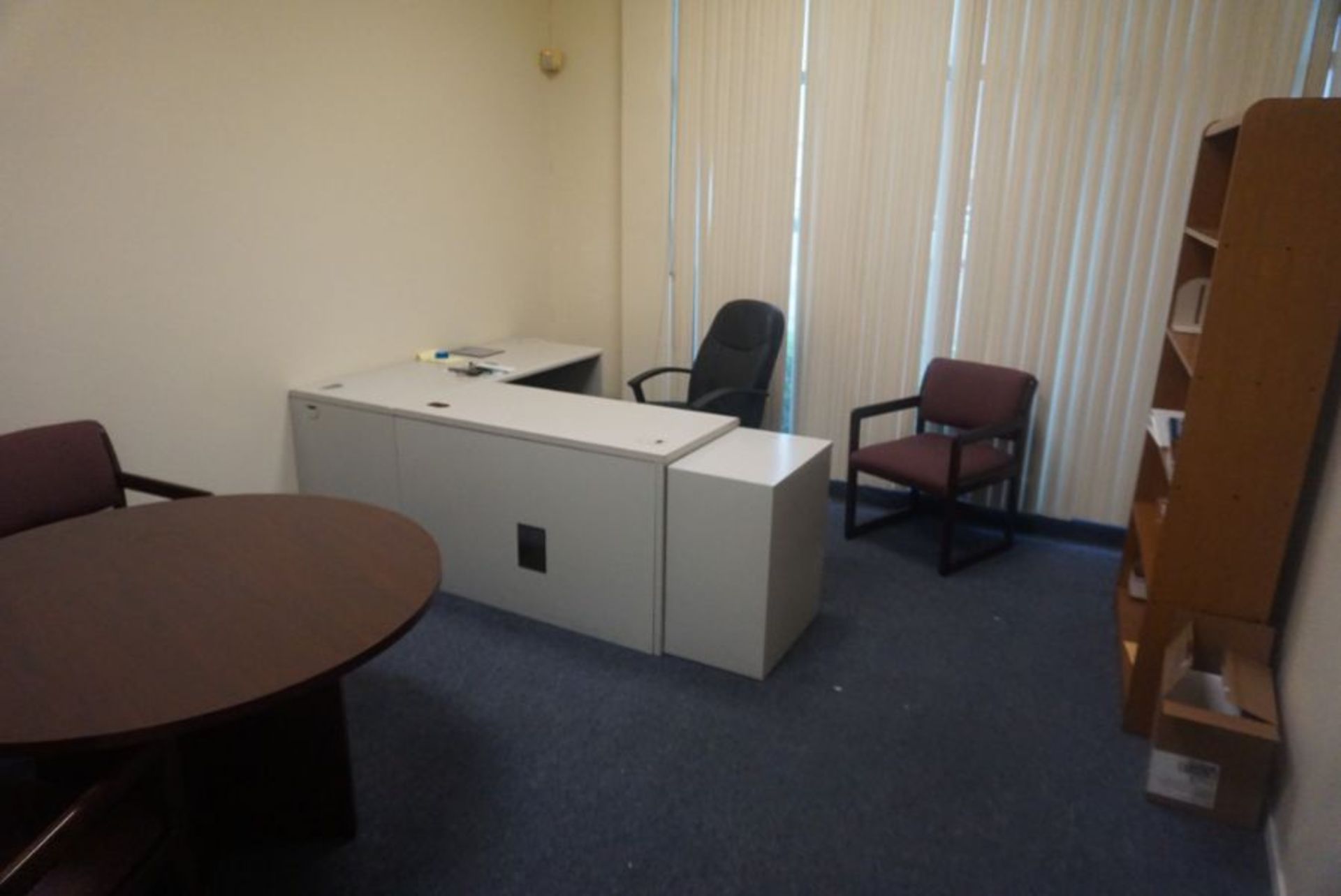 Room Content, Office Desk Chairs, and Book Shelf - Image 2 of 4