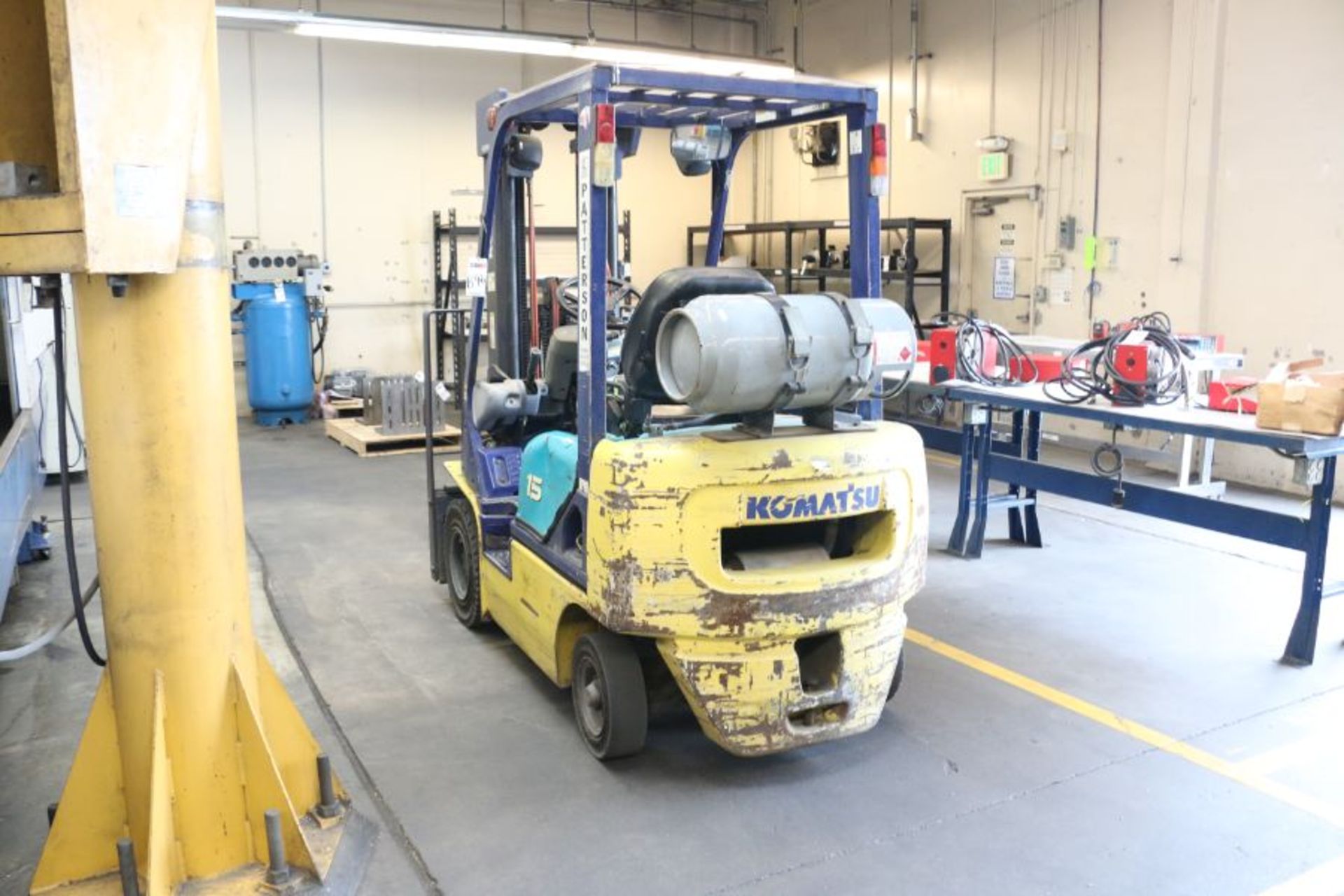 Komatsu FG15HC-6, 2500Lbs. Cap. LP Forklift, 7850Hrs., s/n 602401A *Late Delivery* - Image 3 of 6