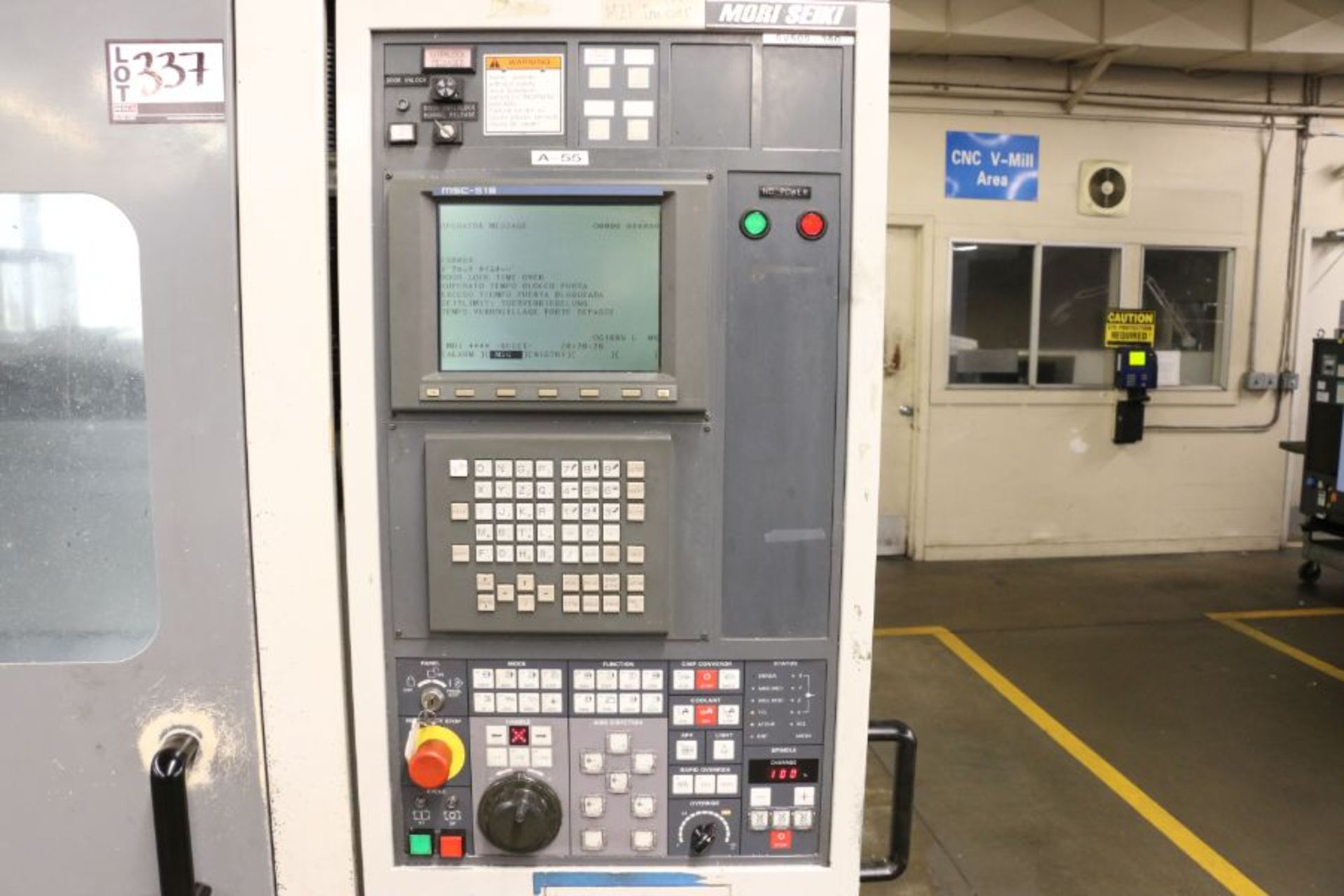 Mori-Seiki SV-500 /40, Fanuc MSC-518 Control, 40”x20”x20”, 20 ATC, s/n : 980, New 1997 - Image 10 of 12