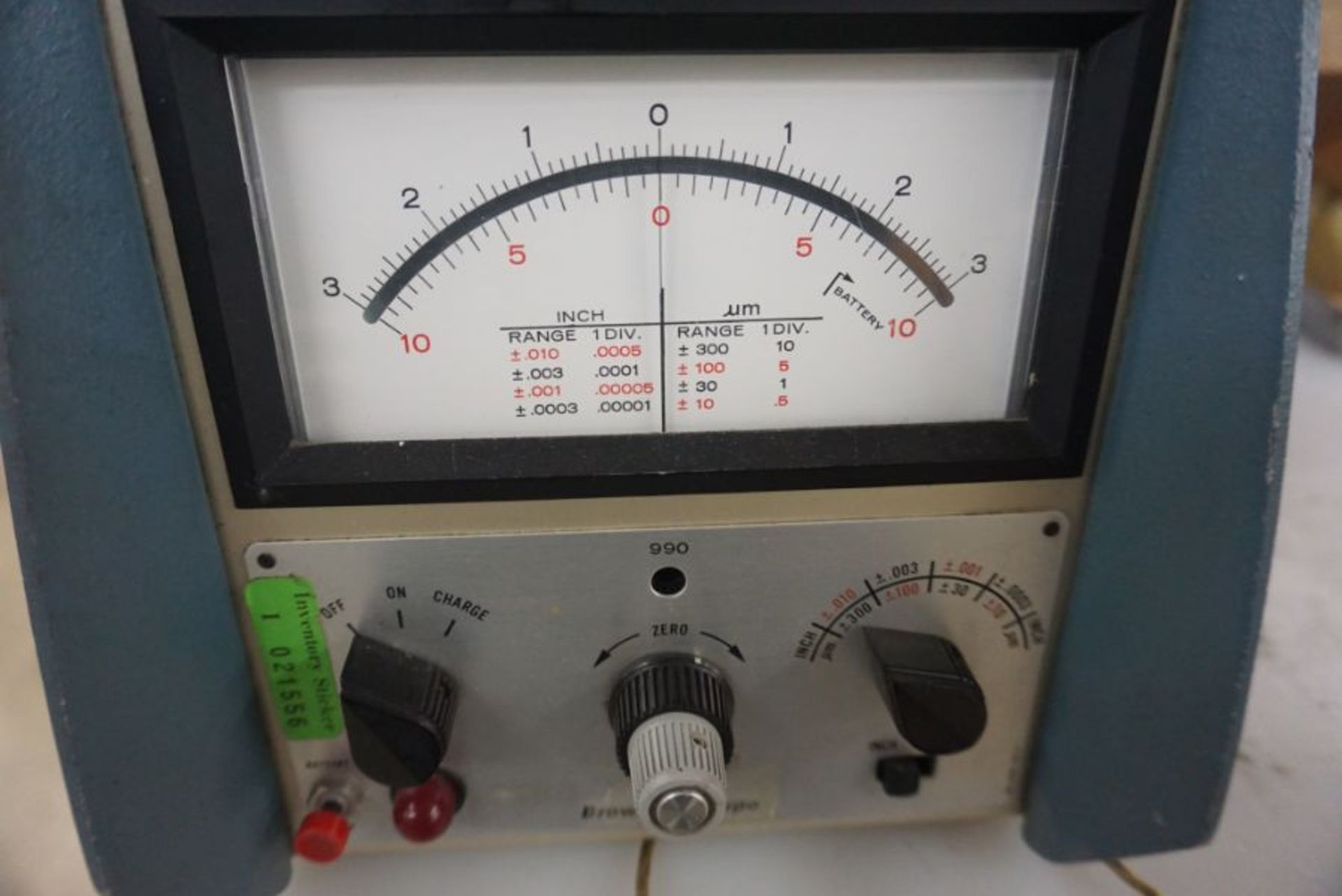 Brown & Sharpe Precision Micrometer with Brown & Sharpe 981 Probe