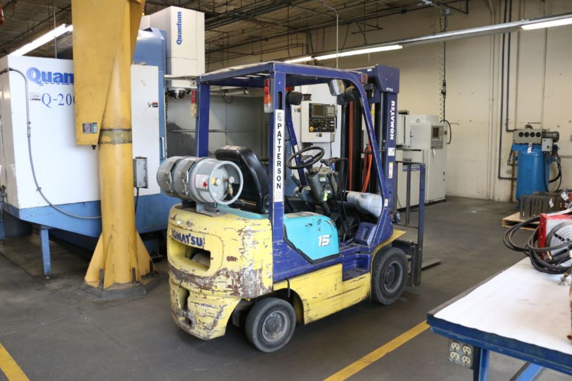 Komatsu FG15HC-6, 2500Lbs. Cap. LP Forklift, 7850Hrs., s/n 602401A *Late Delivery* - Image 4 of 6