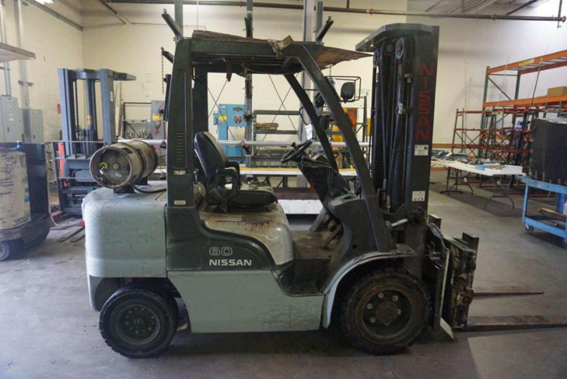 6000Lbs. Cap. Nissan MUG1F2A30LV LP Forklift *Late Delivery* - Image 3 of 12