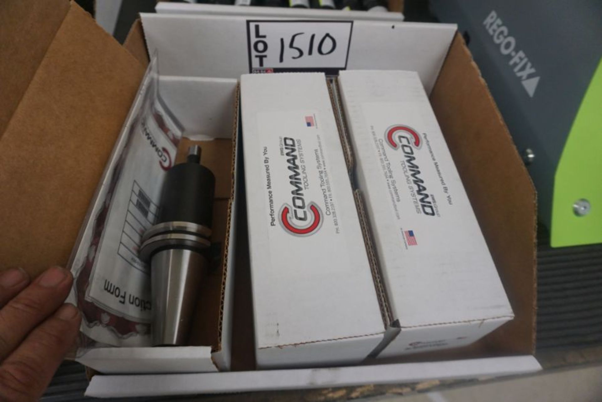 Brand New Command CT40 Tool Holders